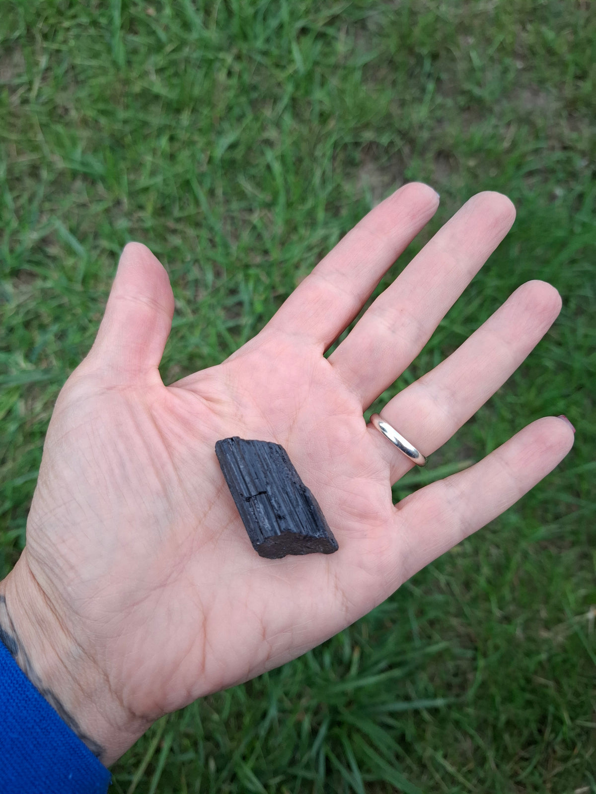Black Tourmaline RAW, 21.93g, Crystal (Ref: RBT16)