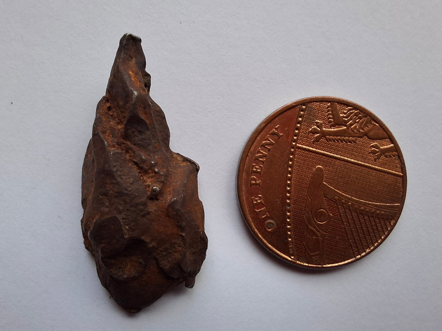 Gebel Kamil Iron Meteorite, 9.78g (Ref: K39)