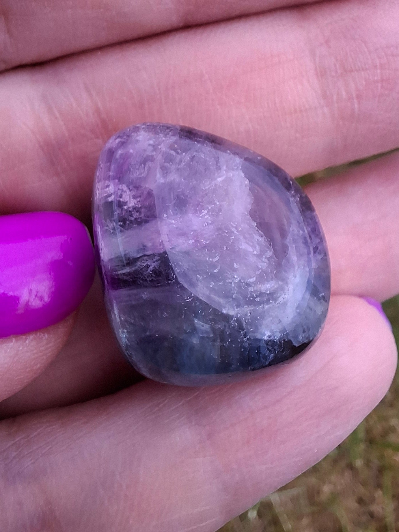 Fluorite, Tumble Stone, Crystal (Ref: T53)