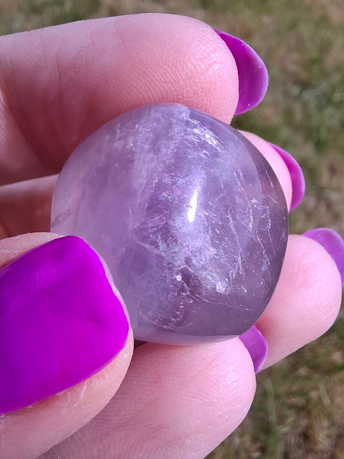 Fluorite, Tumble Stone, Crystal (Ref: T59)