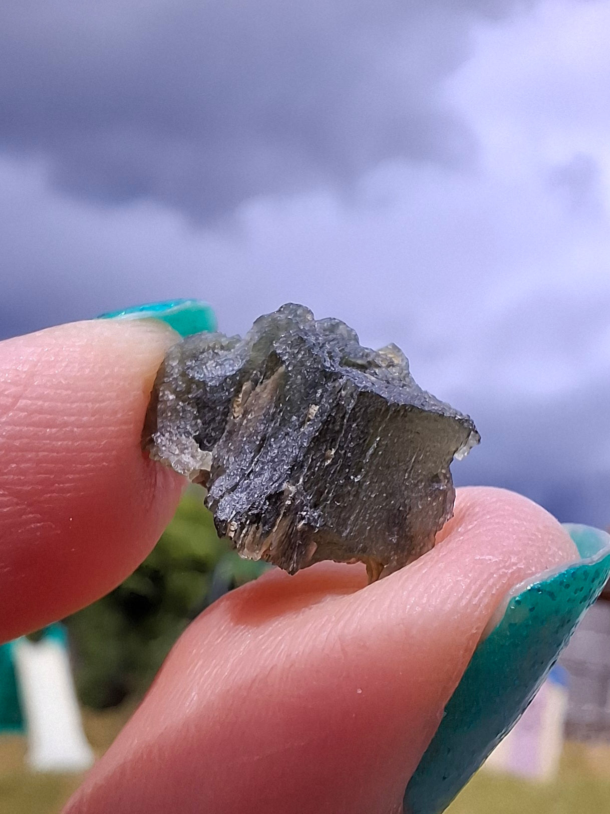Moldavite Piece, 1.07g, Tektite (Ref: 1422)