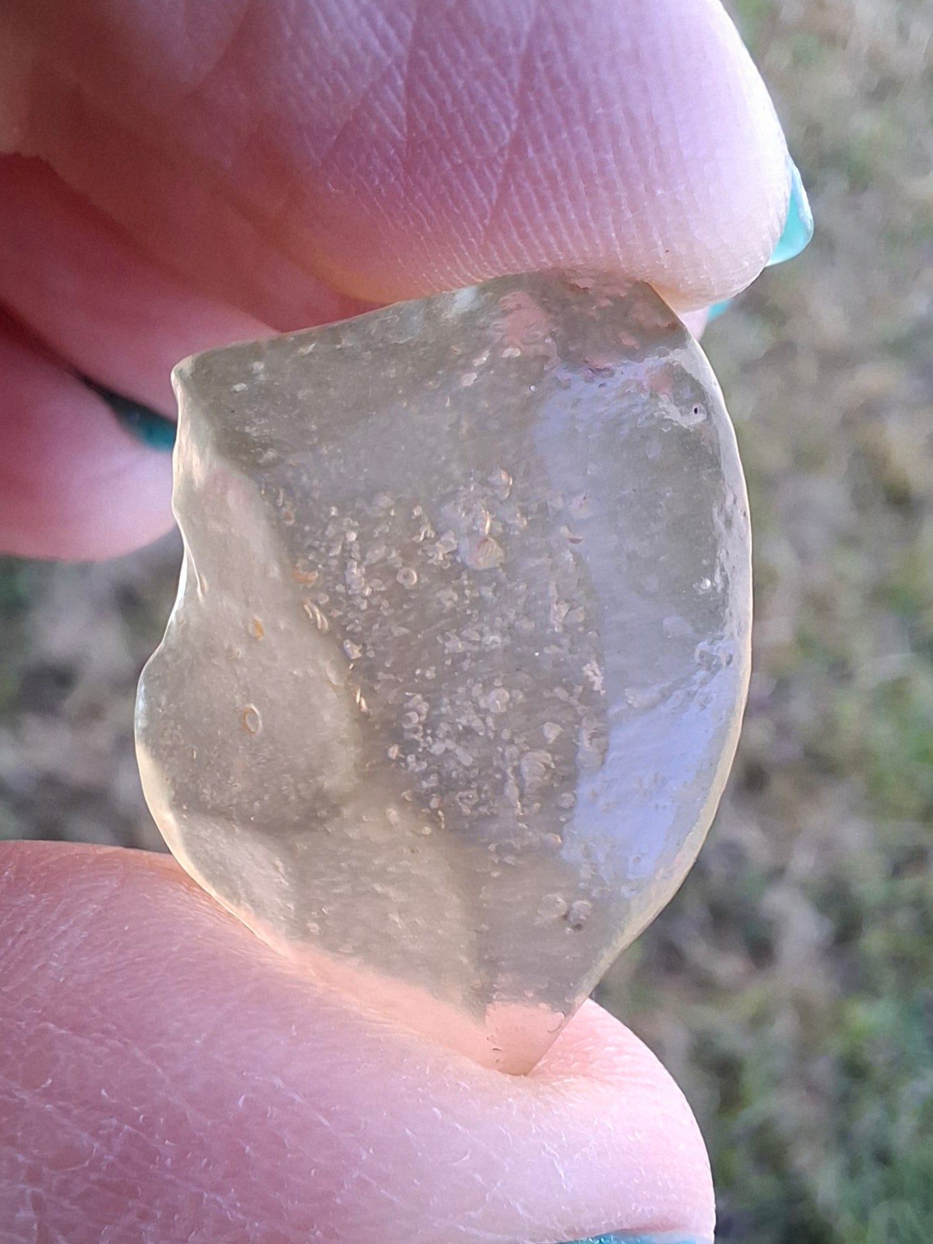 Libyan Desert Glass Piece, 3.77g, Tektite