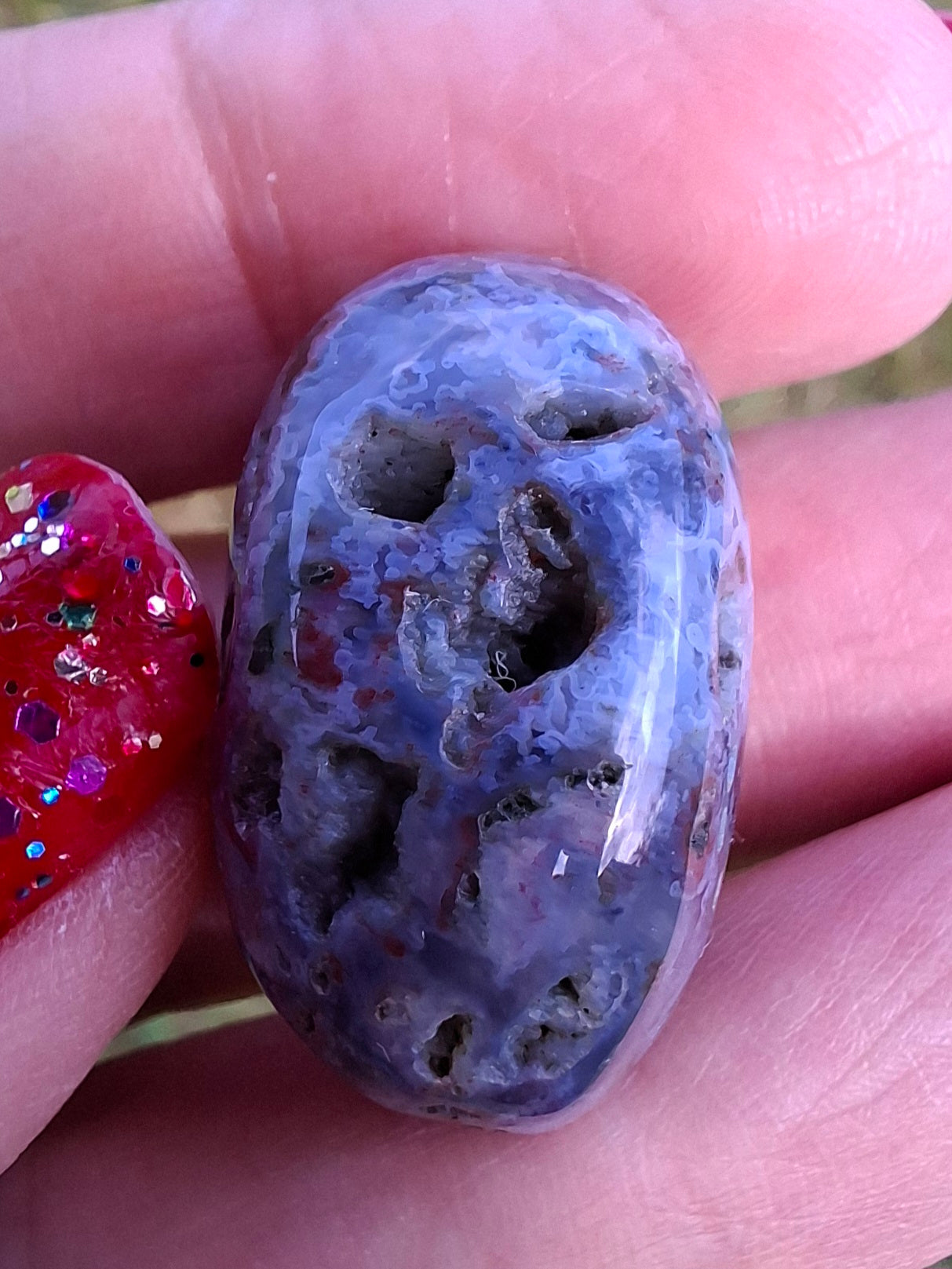 Ocean Jasper, Tumble Stone, Crystal (Ref: T201)