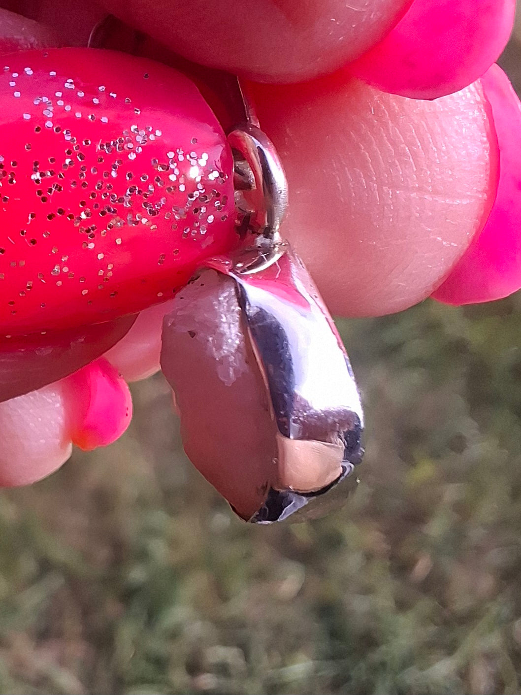 Pink Tourmaline Pendant, 925 Silver, Crystal (Ref: PT91)