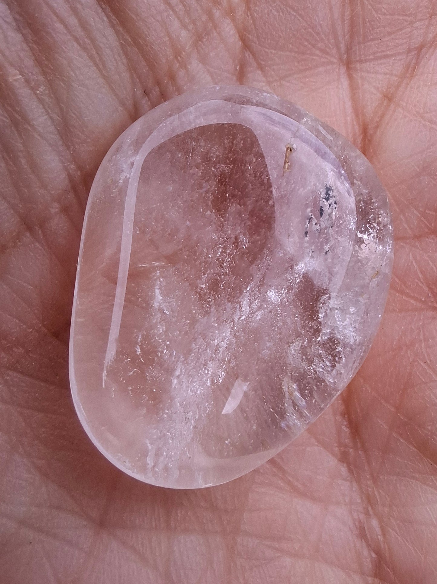 Clear Quartz, Tumble Stone, Crystal (Ref: T31)