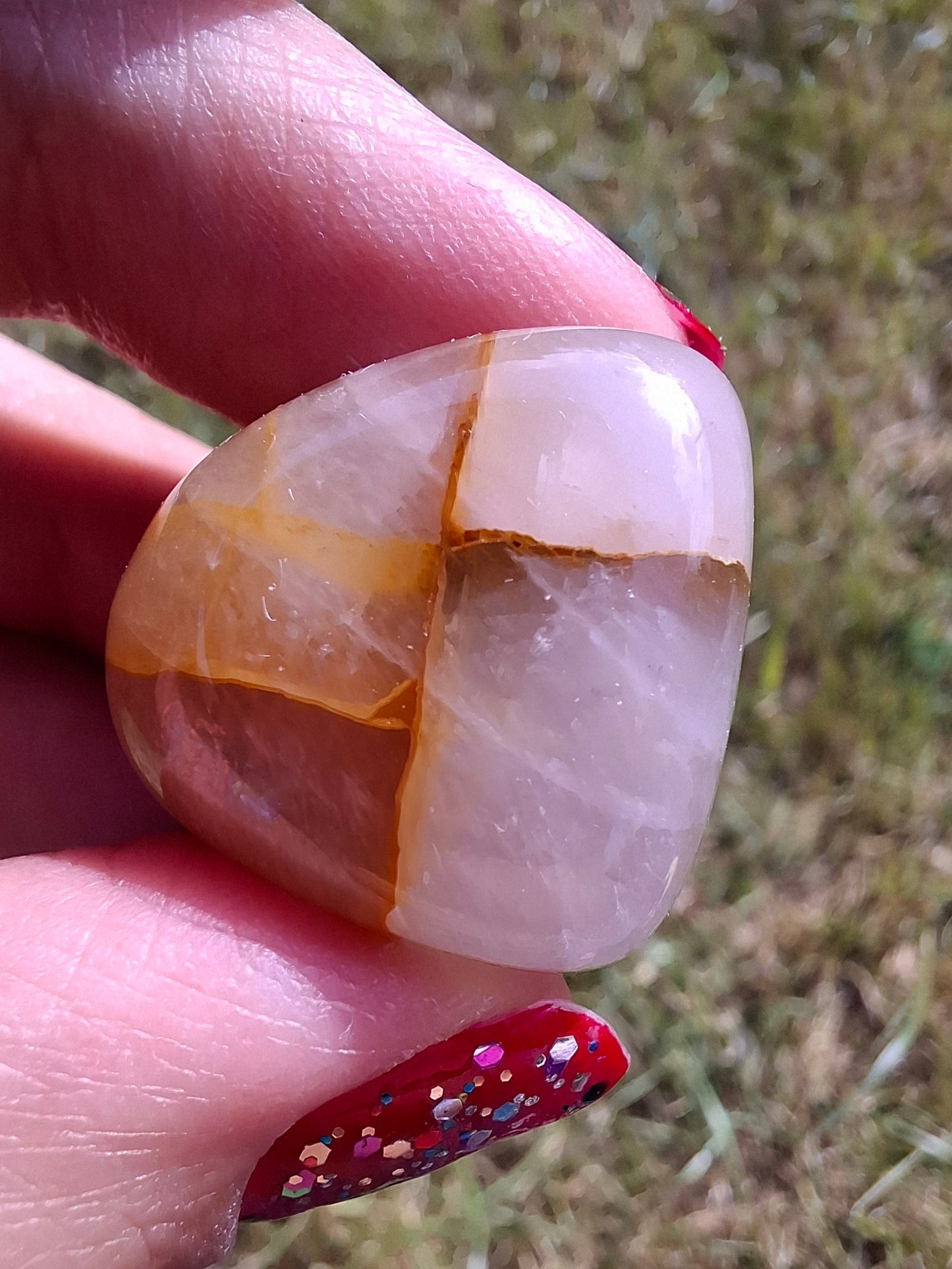 Golden Healer, Tumble Stone, Crystal (Ref: T195)