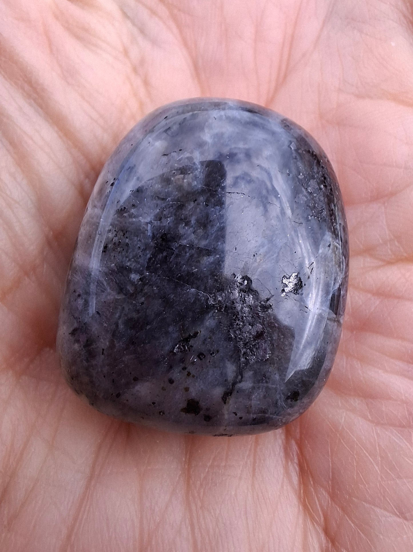 Larvikite, Tumble Stone, Crystal (Ref: T125)