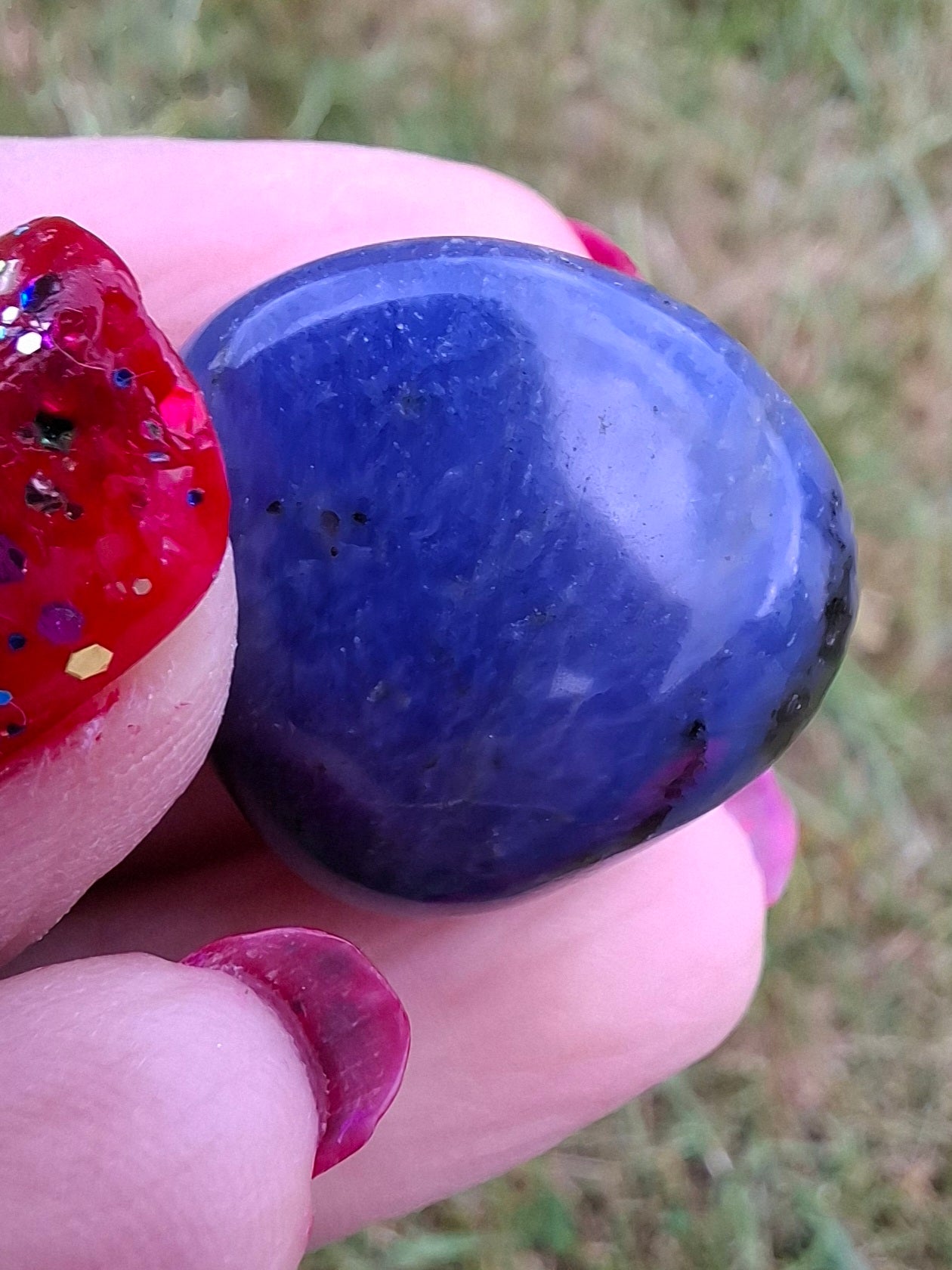 Sodalite, Tumble Stone, Crystal (Ref: T148)