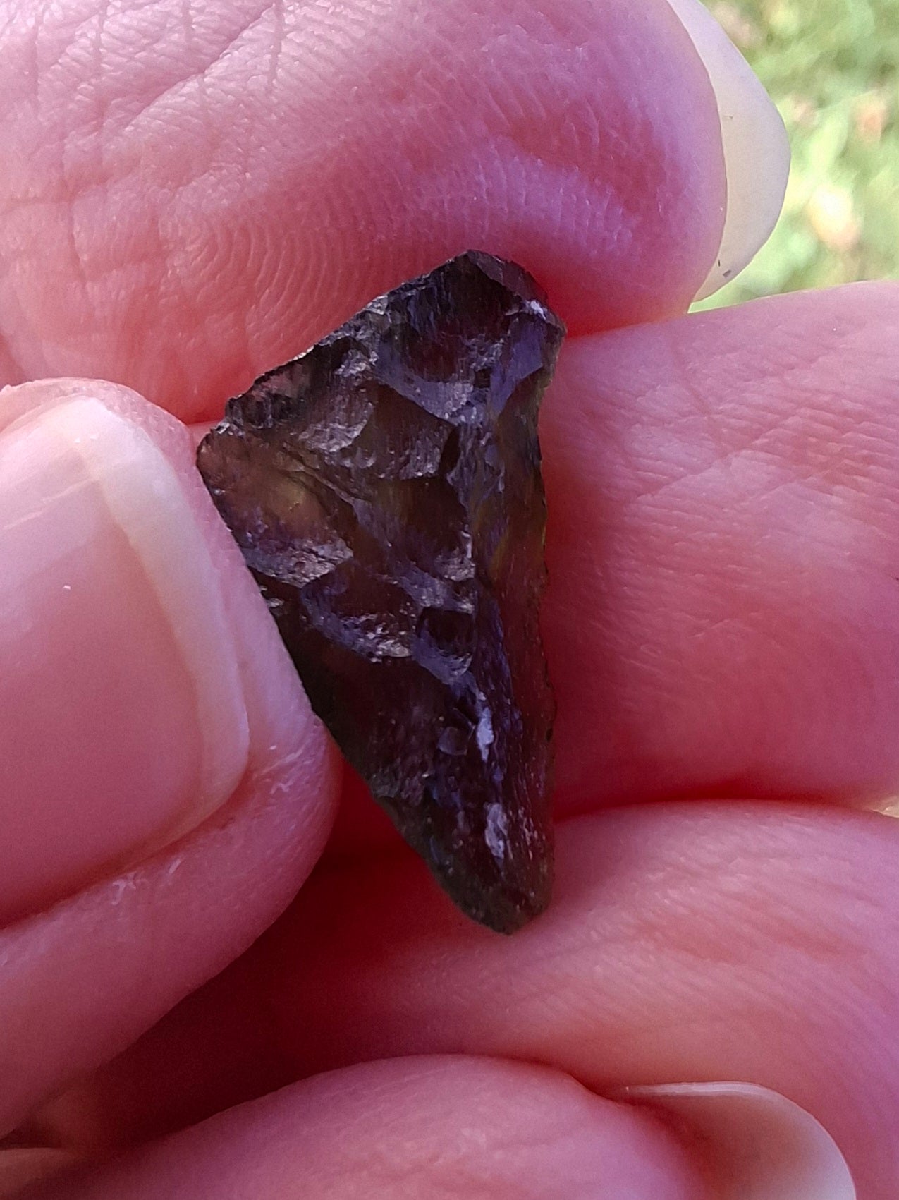 Moldavite Piece, 0.73g, Tektite (Ref: 1334)