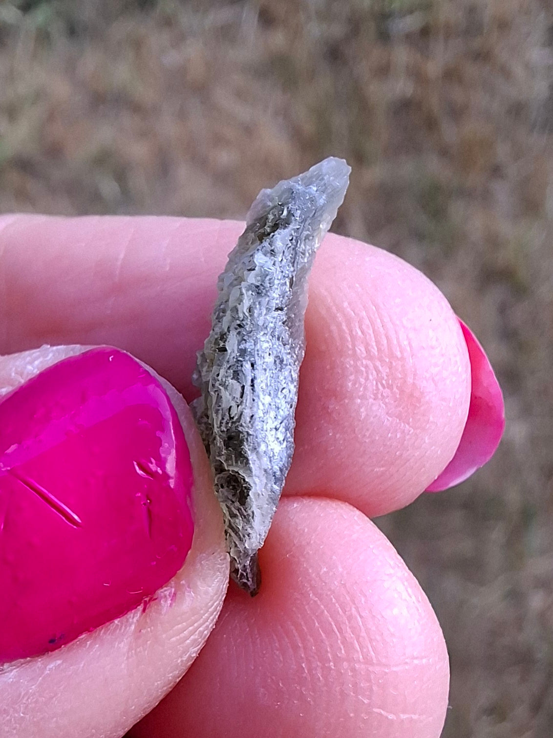 Moldavite Piece, SNOWFLAKE, FROSTED, BRUSNA, Tektite (Ref: 1491)