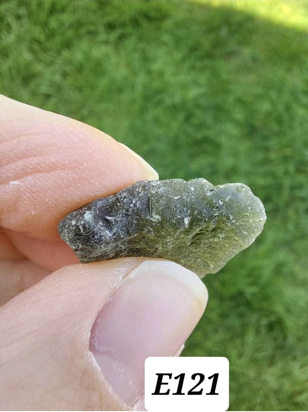 Moldavite Piece, 2.78g, Tektite (Ref: E121)