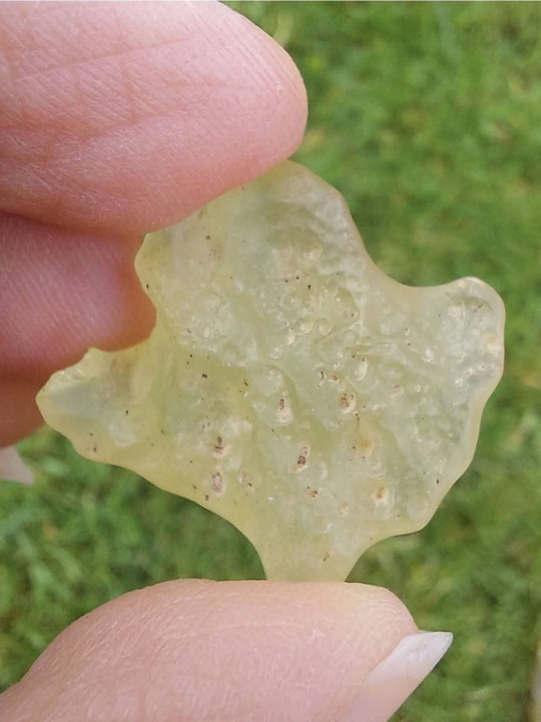 Libyan Desert Glass Piece, 5.68g, Tektite (Ref: LE258)