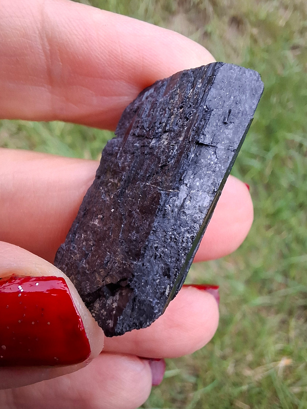 Black Tourmaline RAW, 11.97g, Crystal (Ref: RBT5)