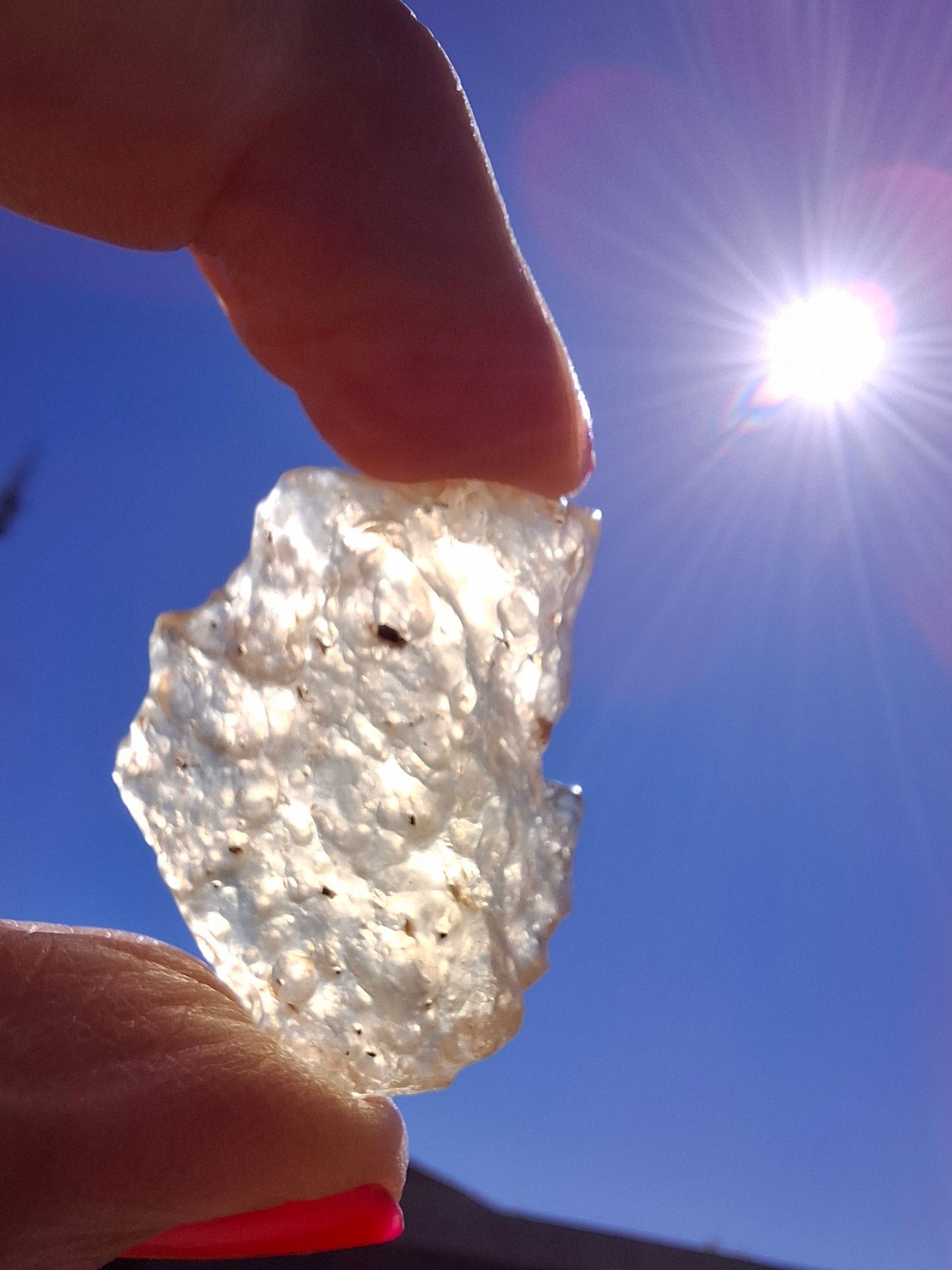 Libyan Desert Glass Piece, 10.00g, Tektite