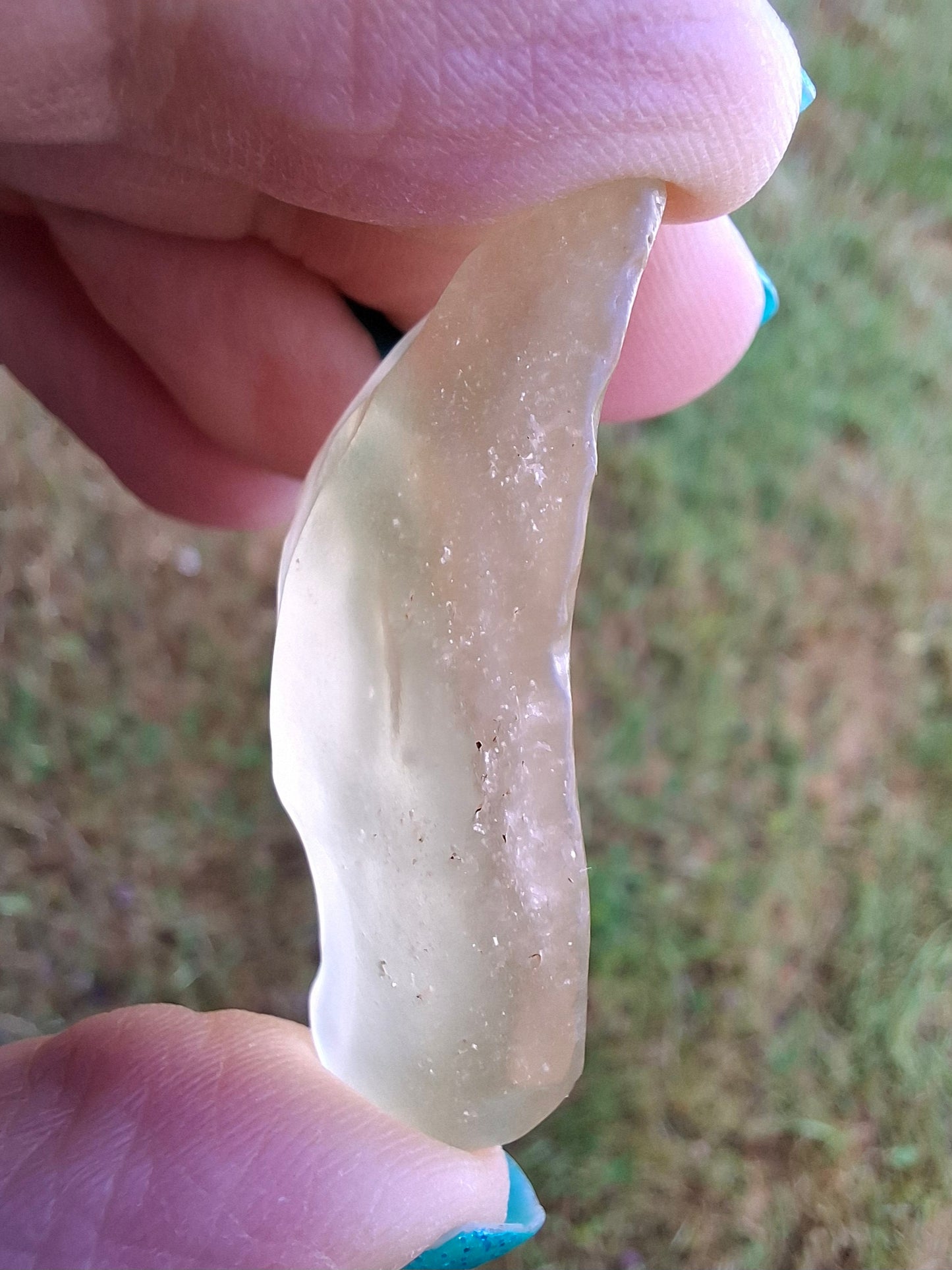 Libyan Desert Glass Piece, 12.08g, Tektite