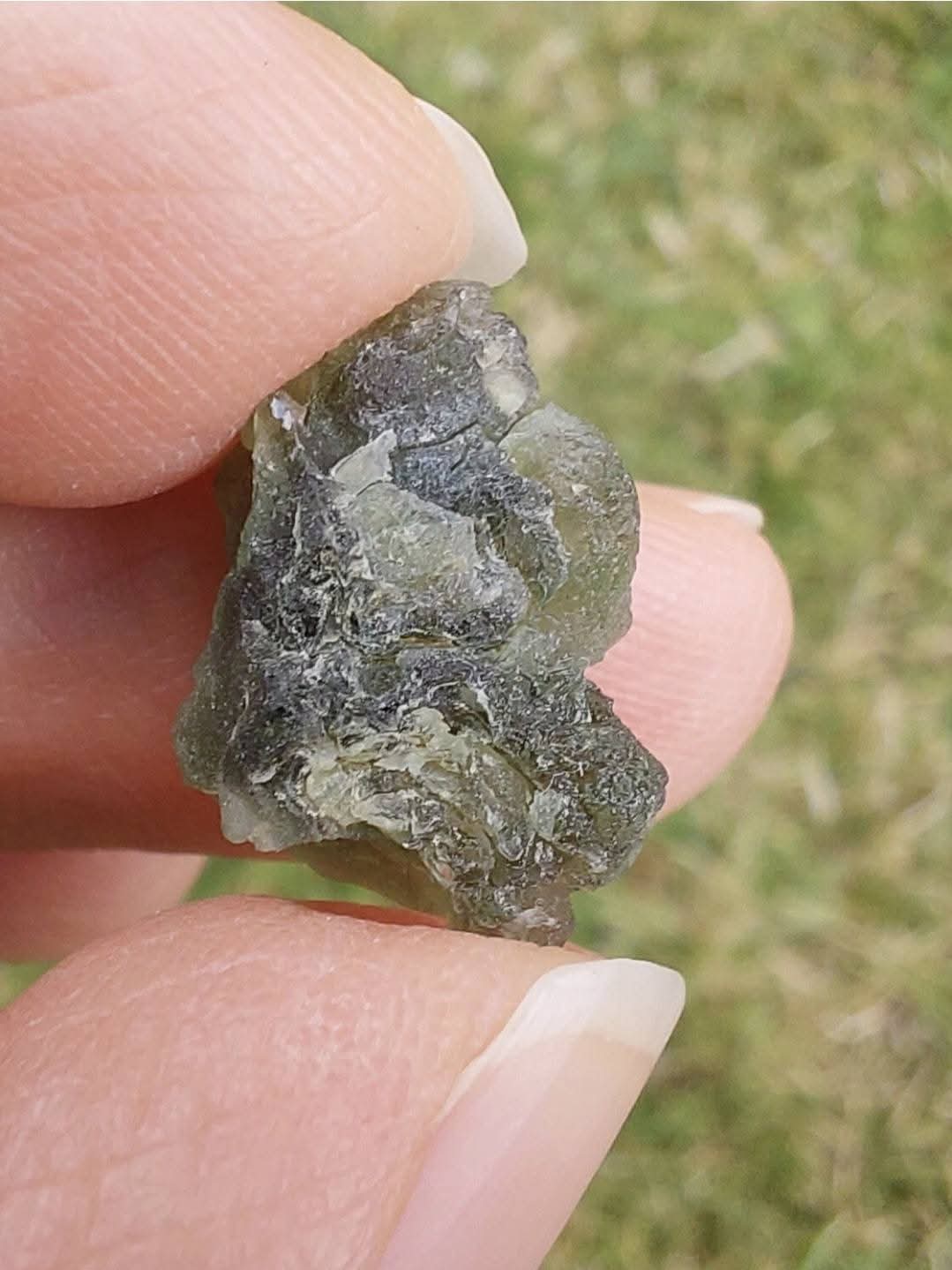 Moldavite Piece, 1.82g, Tektite (Ref: E172)