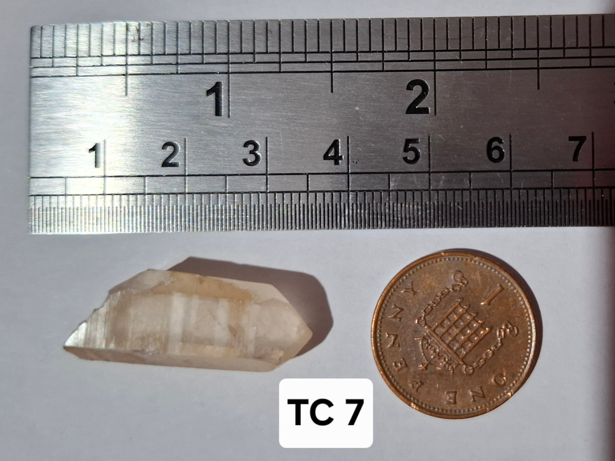Natural Citrine, 4.22g, Crystal (Ref: TC7)