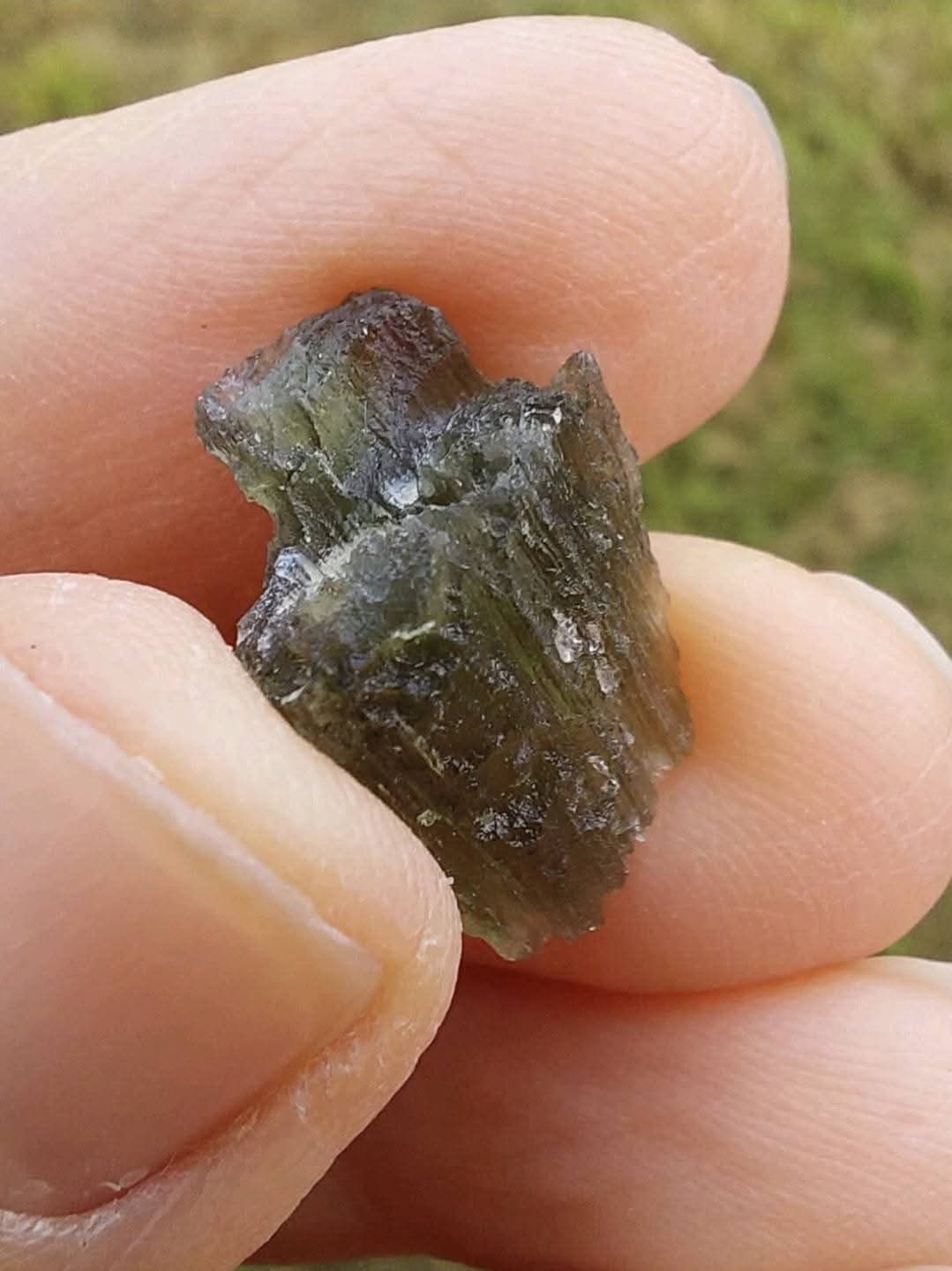 Moldavite Piece, 1.64g, Tektite (Ref 889)