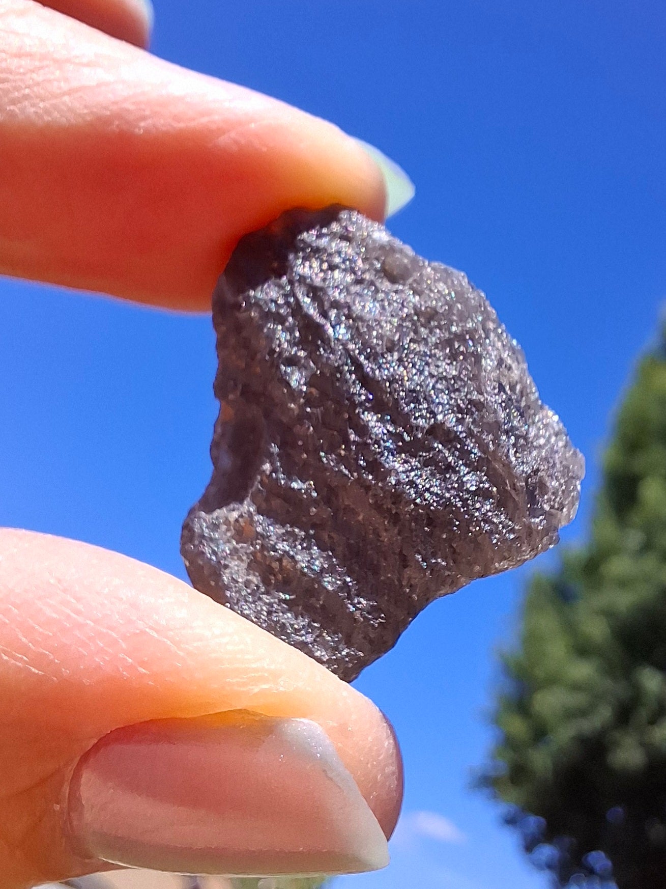Agni Manitite Piece, 7.15g, Crystal (Ref: AG 1)