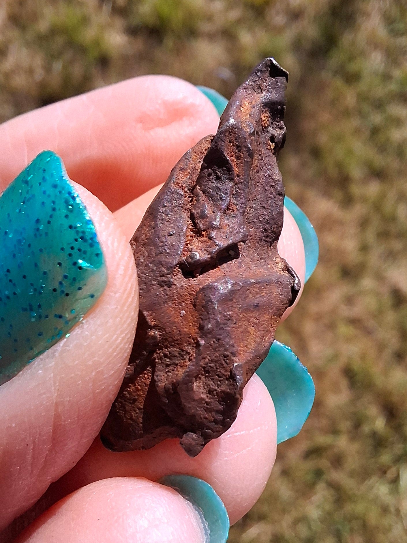 Gebel Kamil Iron Meteorite, 9.78g (Ref: K39)