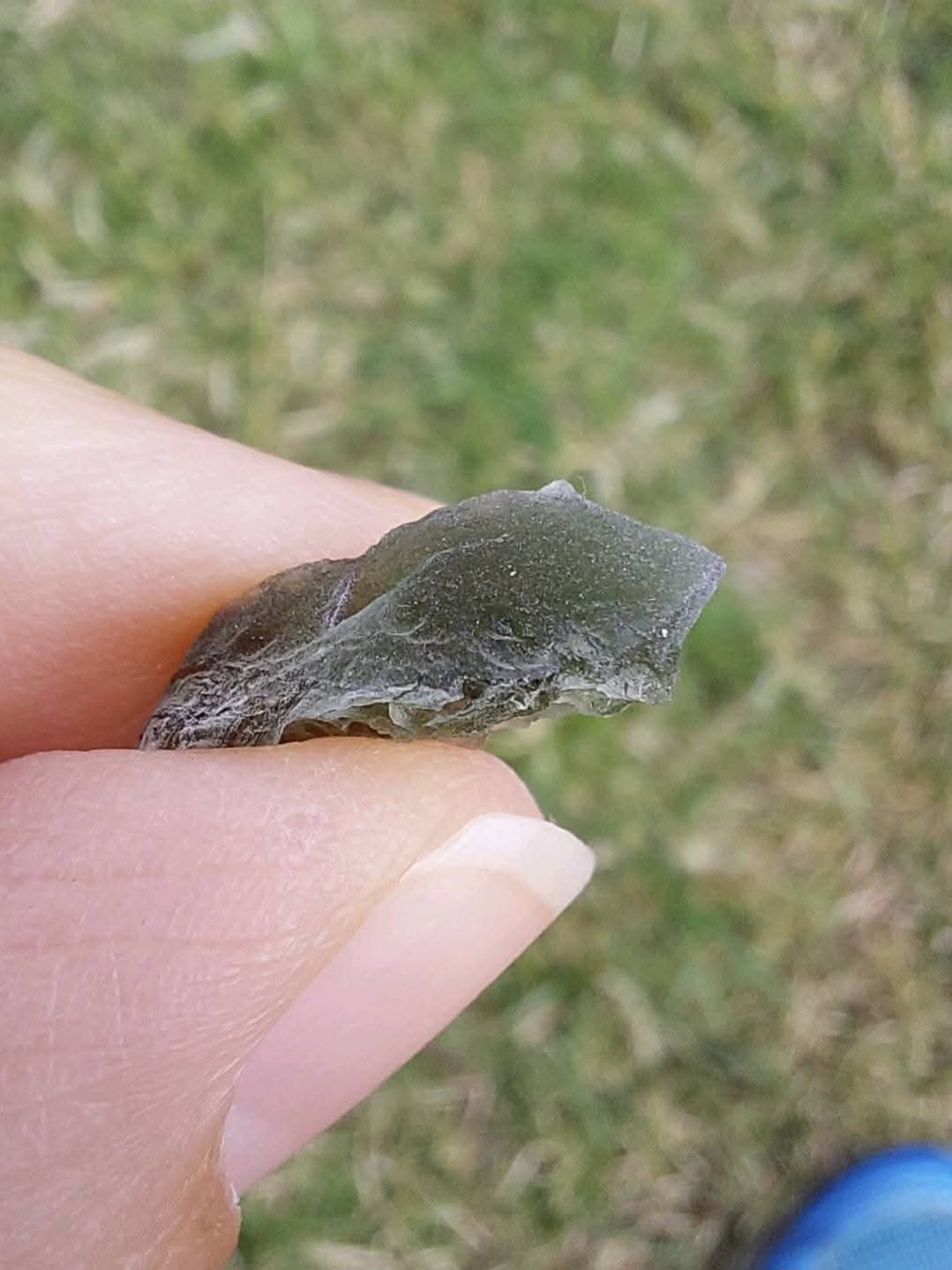 Moldavite Piece, 1.05g, Tektite (Ref: E182)