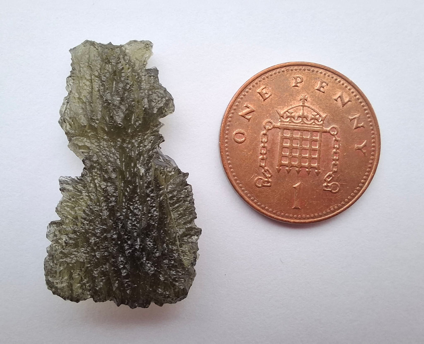 Moldavite Piece, PARYZ, 3.65g, Tektite (Ref: 1299)