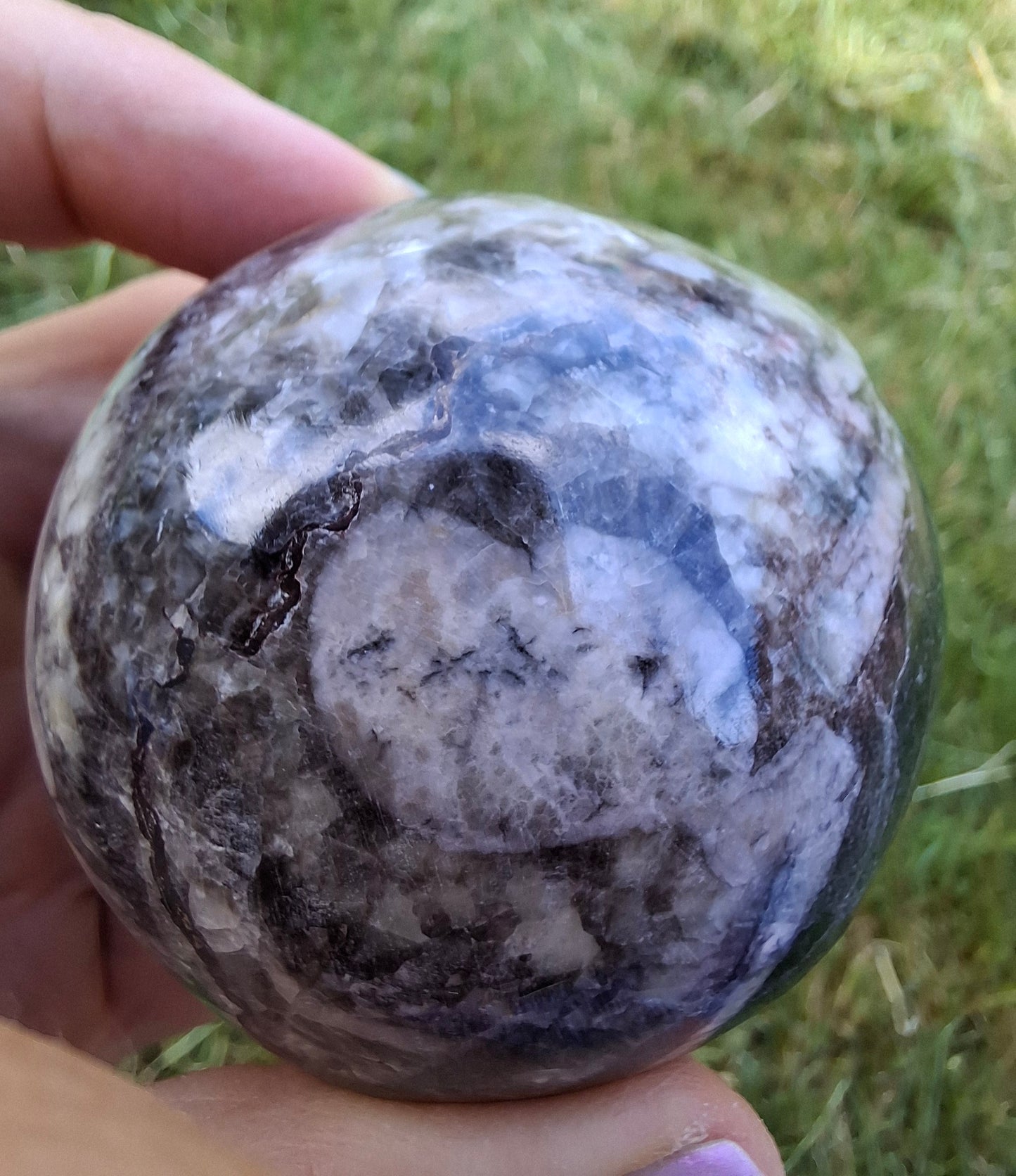 Orthoceras Sphere, Fossil (Ref: OS4)