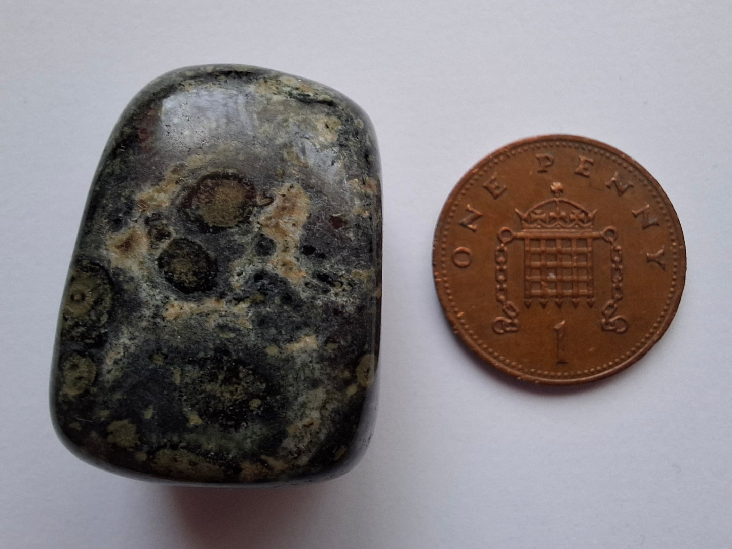 Kambaba Jasper, Tumble Stone, Crystal (Ref: T164)