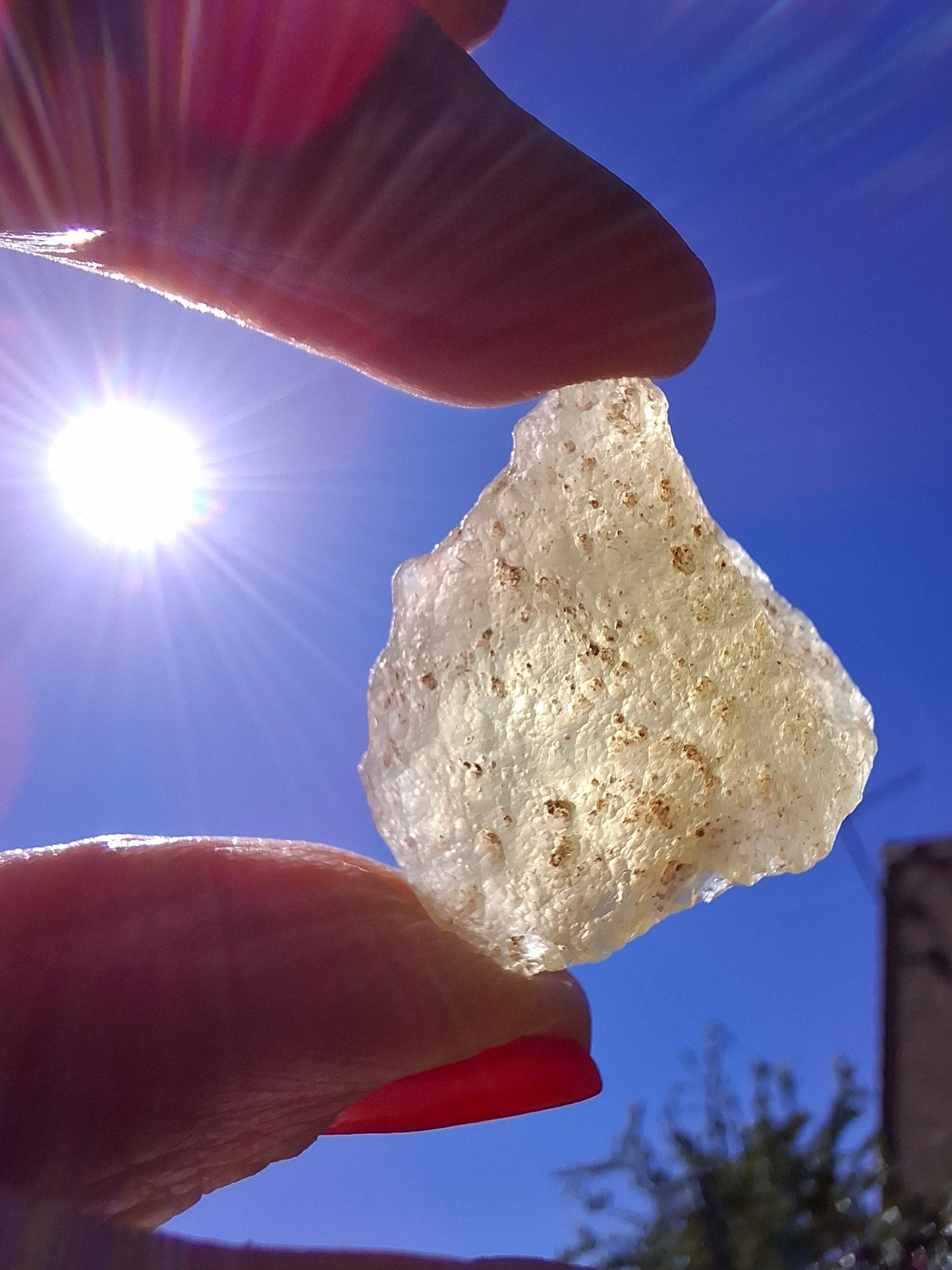 Libyan Desert Glass Piece, 10.15g, Tektite