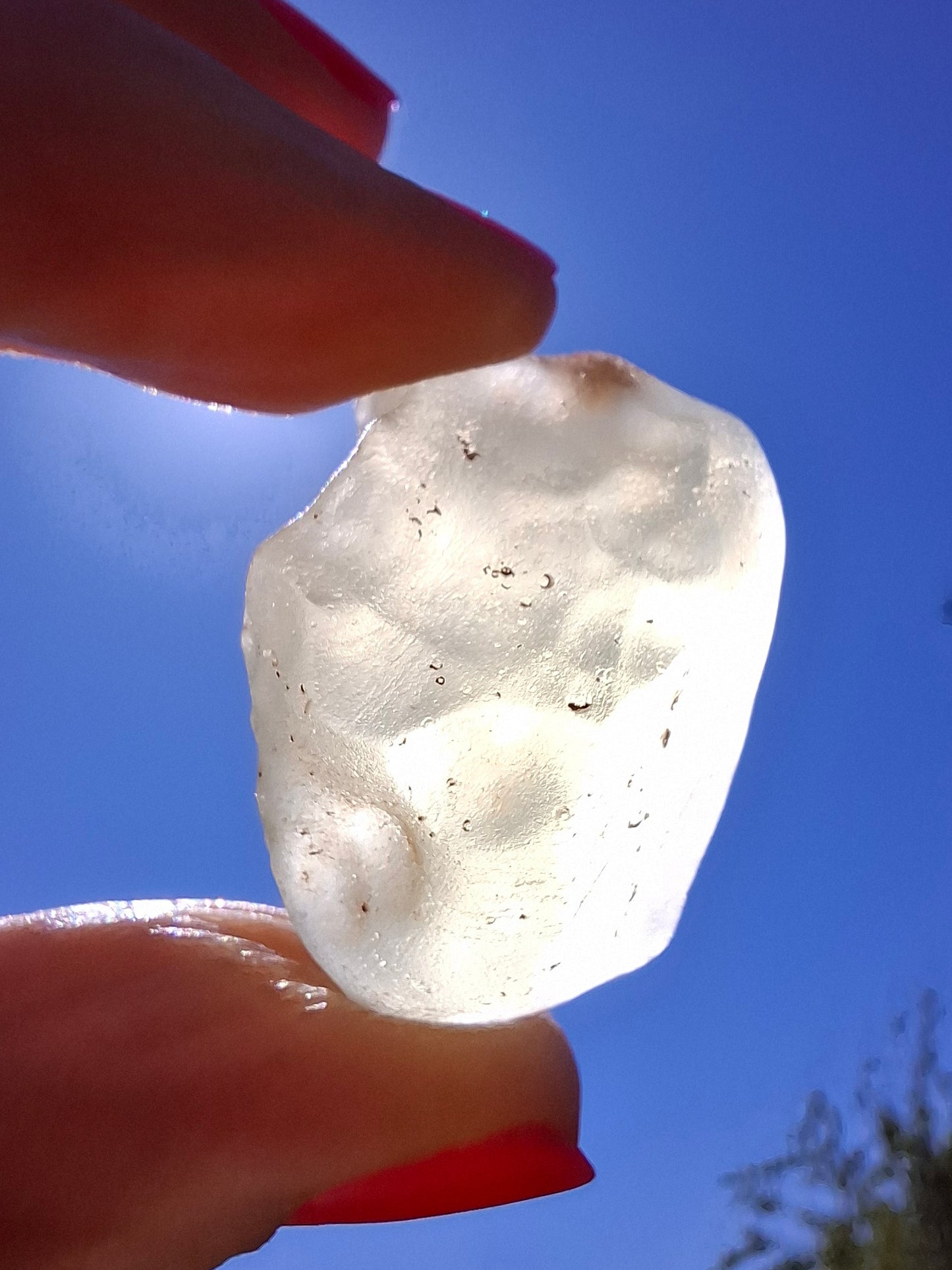 Libyan Desert Glass Piece, 16.55g, Tektite