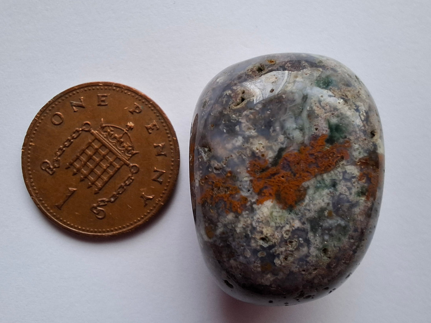 Ocean Jasper, Tumble Stone, Crystal (Ref: T205)