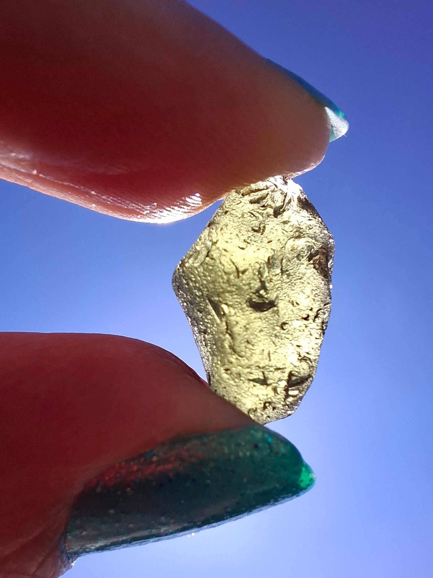 Moldavite Piece, 1.52g, Tektite (Ref: 1425)