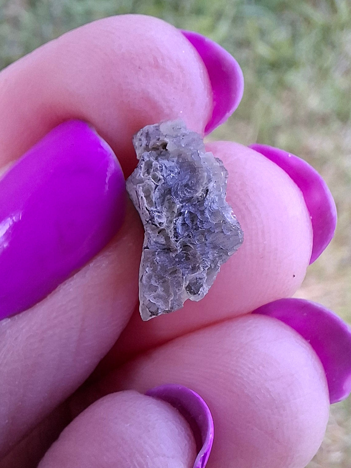 Moldavite Piece, 0.78g, Tektite (Ref: 1451)