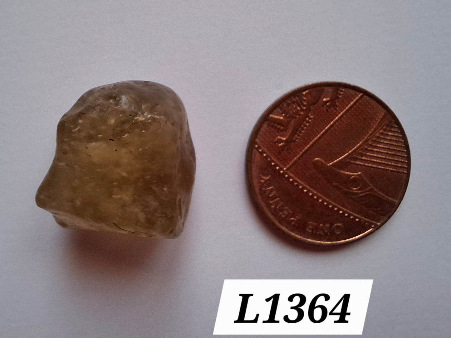 Libyan Desert Glass (darker) Piece, 4.92g, Tektite (Ref: L1364)