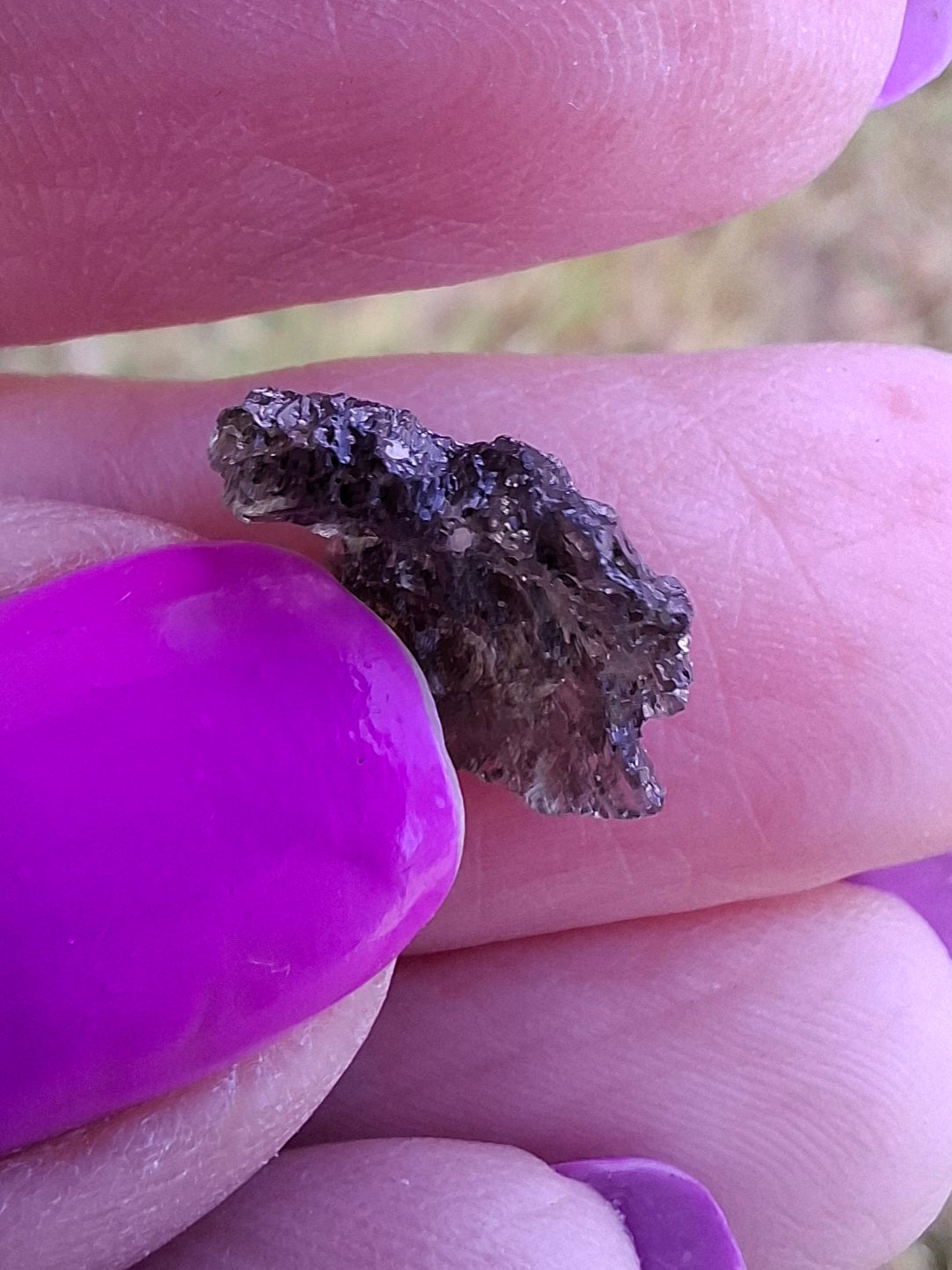 Moldavite Piece, 0.62g, Tektite (Ref: 1455)