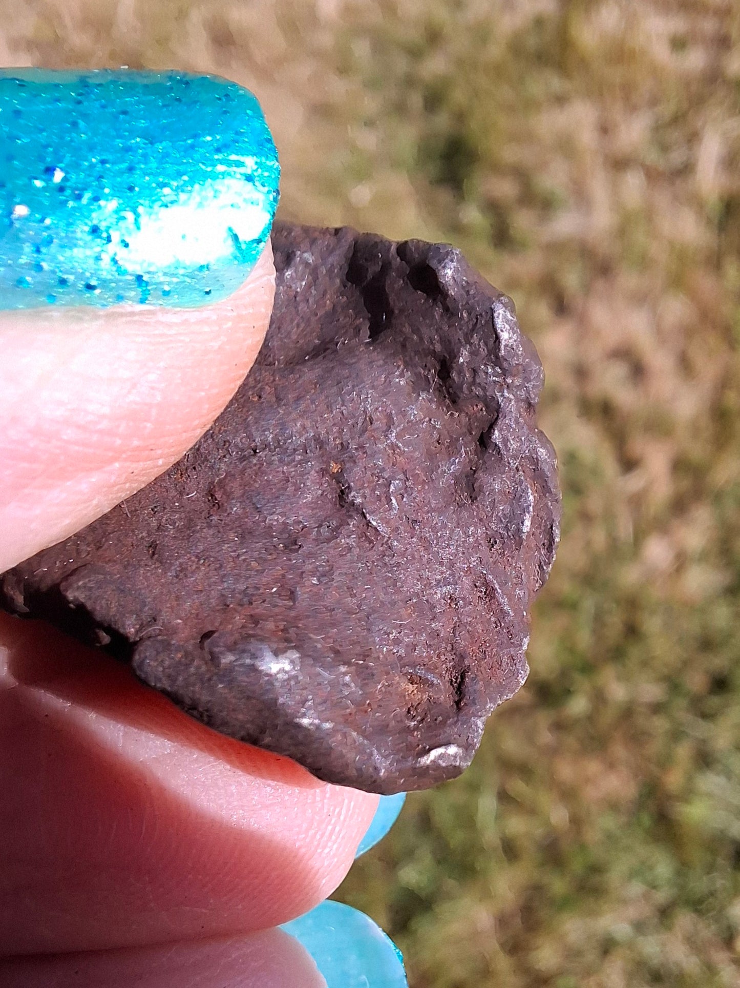 Gebel Kamil Iron Meteorite, 21.40g (Ref: K35)