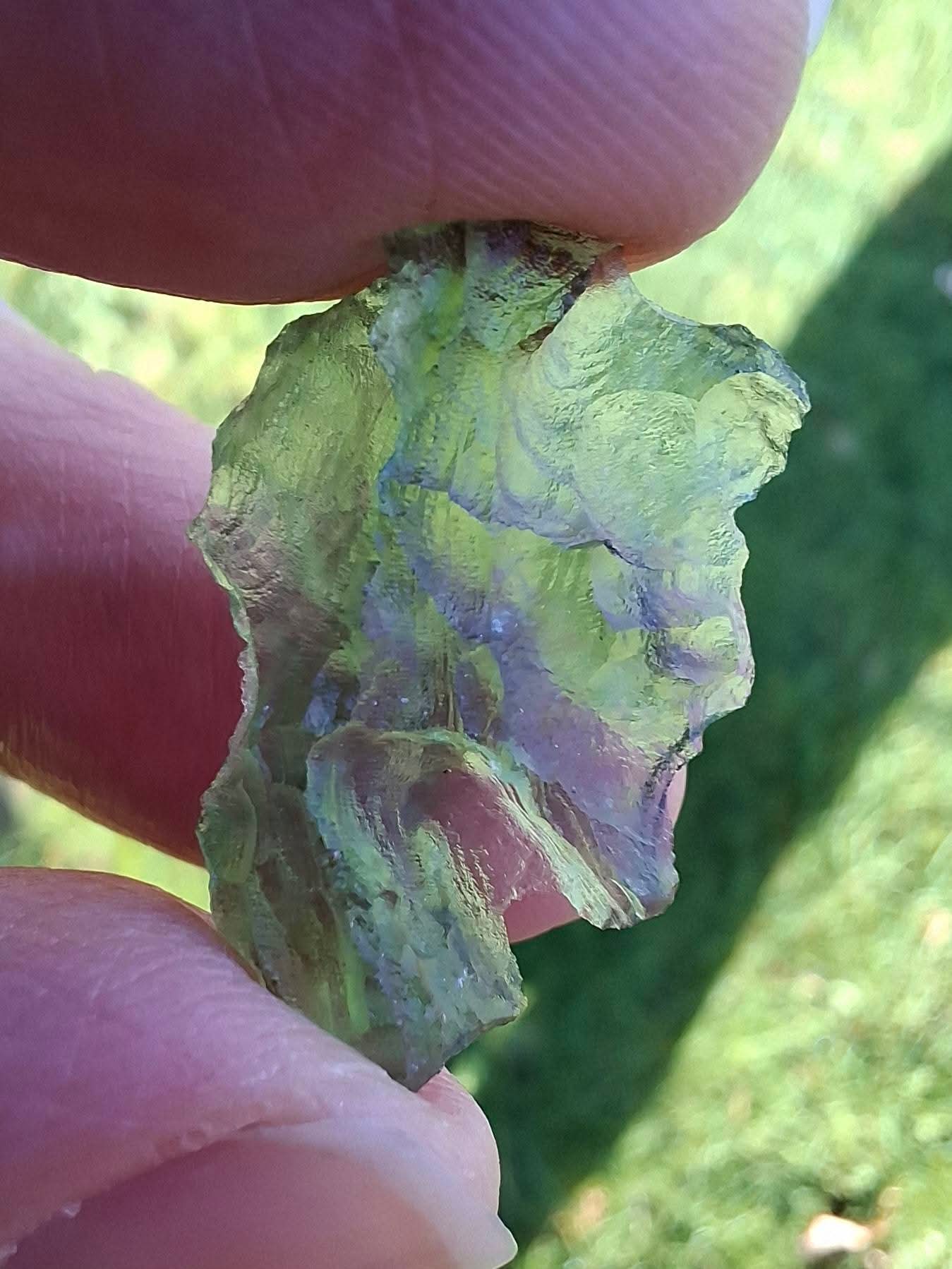 Moldavite Piece, PARYZ, 1.54g, Tektite (Ref: 1360)