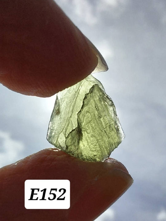 Moldavite Piece, 0.92g, Tektite (Ref: E152)