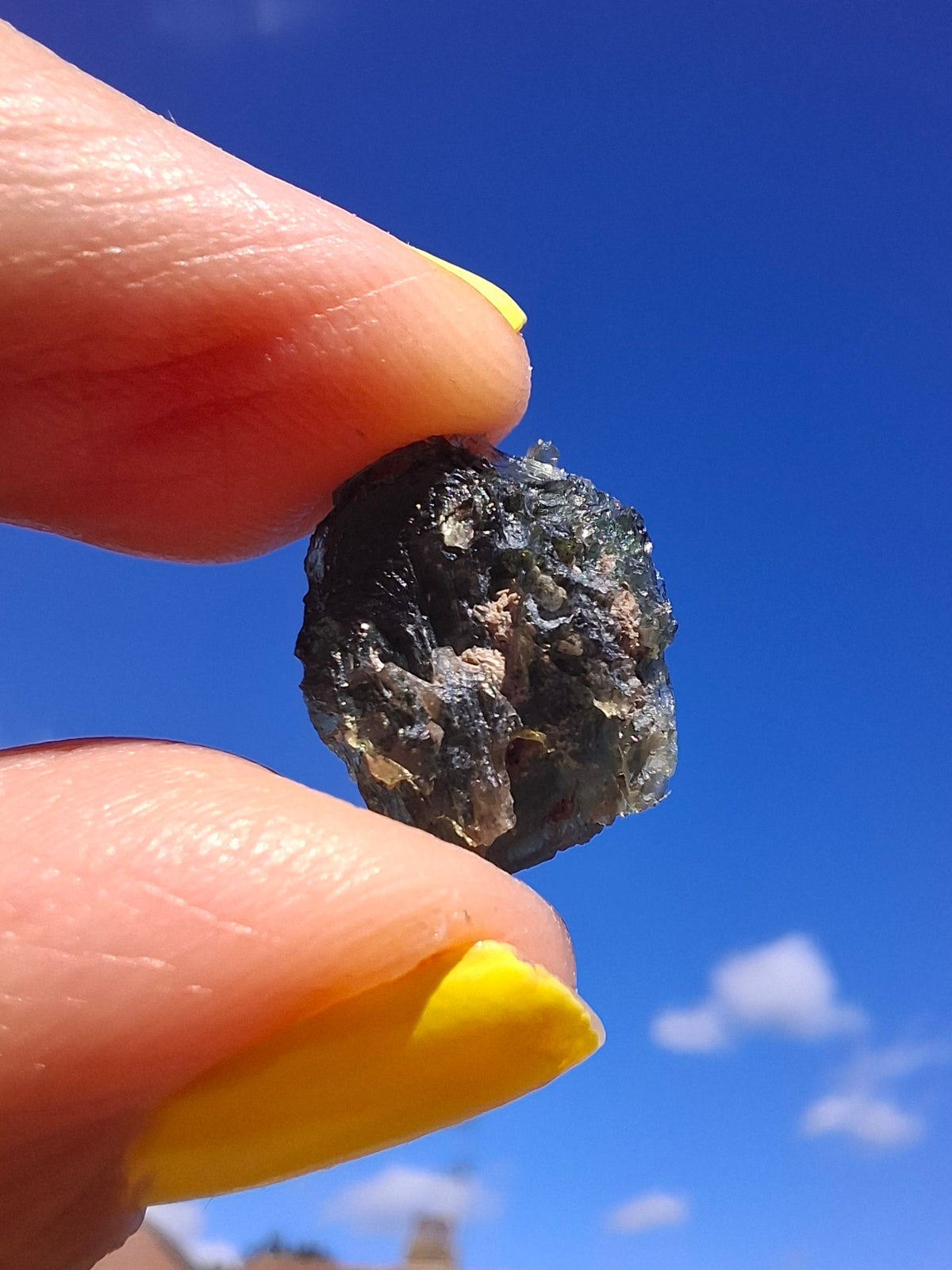 Moldavite Piece, 1.61g, Tektite (Ref: 1517)