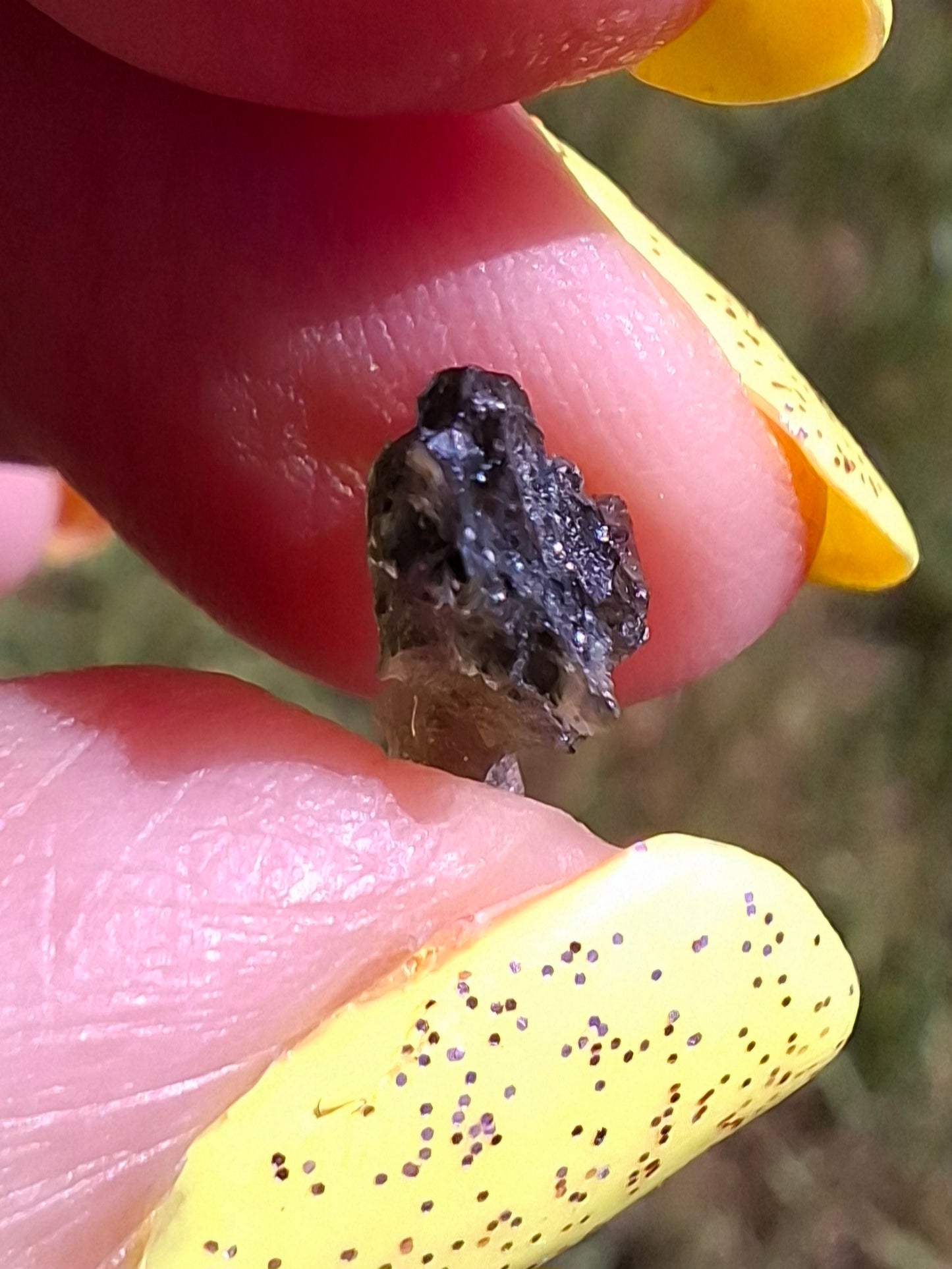 Moldavite small Piece, 0.34g, Tektite (Ref: 1476)