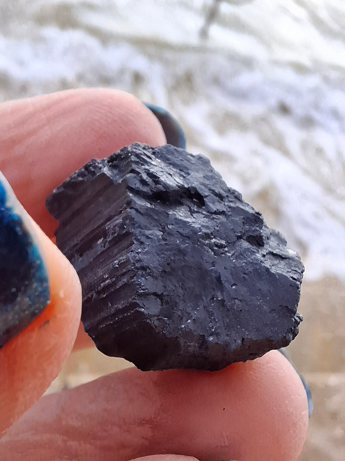 Black Tourmaline RAW, 8.86g, Crystal (Ref: RBT3)