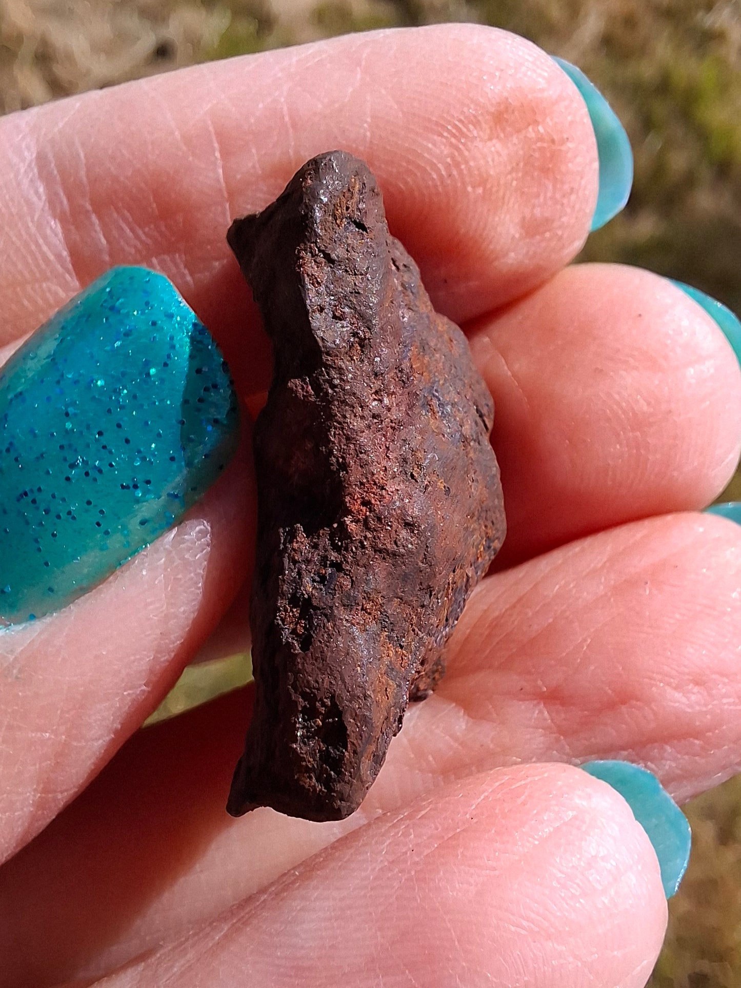 Gebel Kamil Iron Meteorite, 13.75g (Ref: K42)