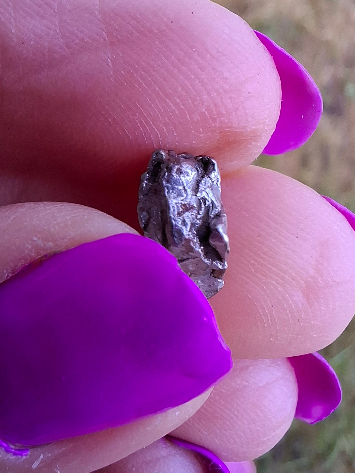 Campo del Cielo, 1.20g, Nickel Iron Meteorite (Ref: C12)