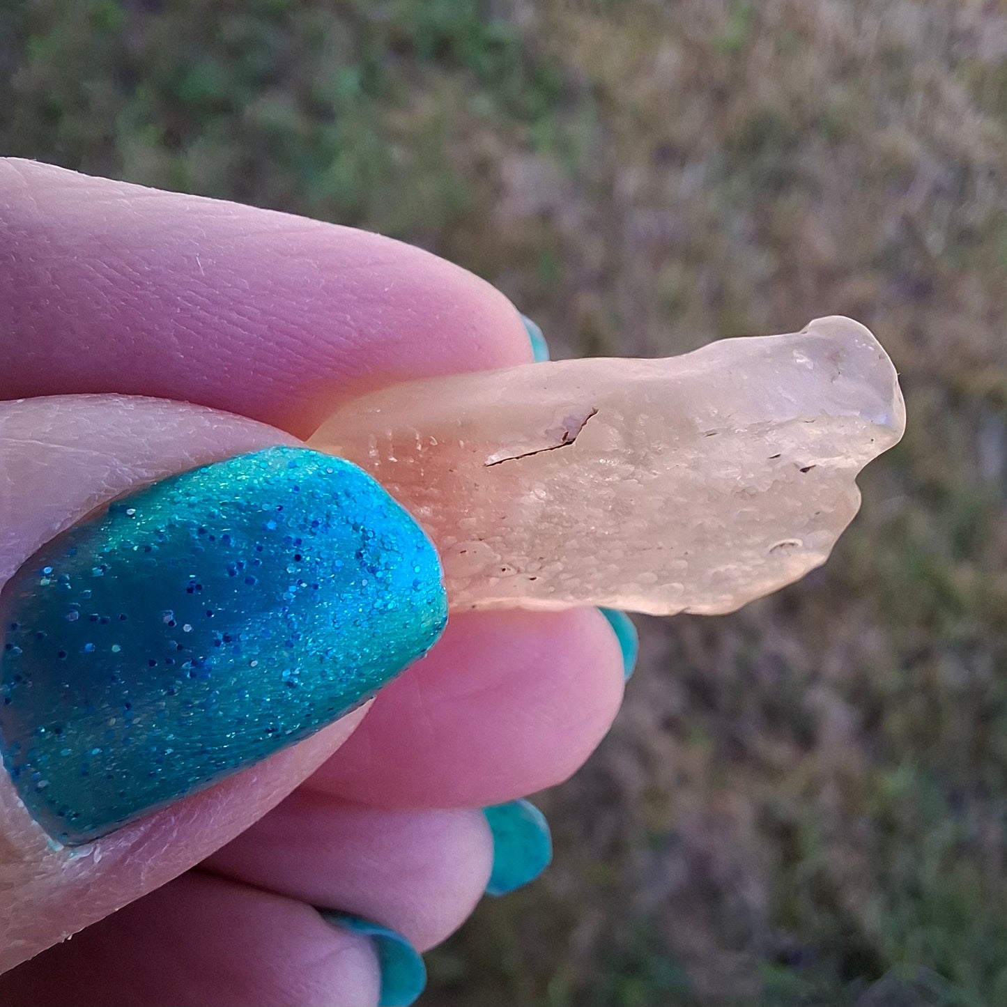 Libyan Desert Glass Piece, 2.88g, Tektite