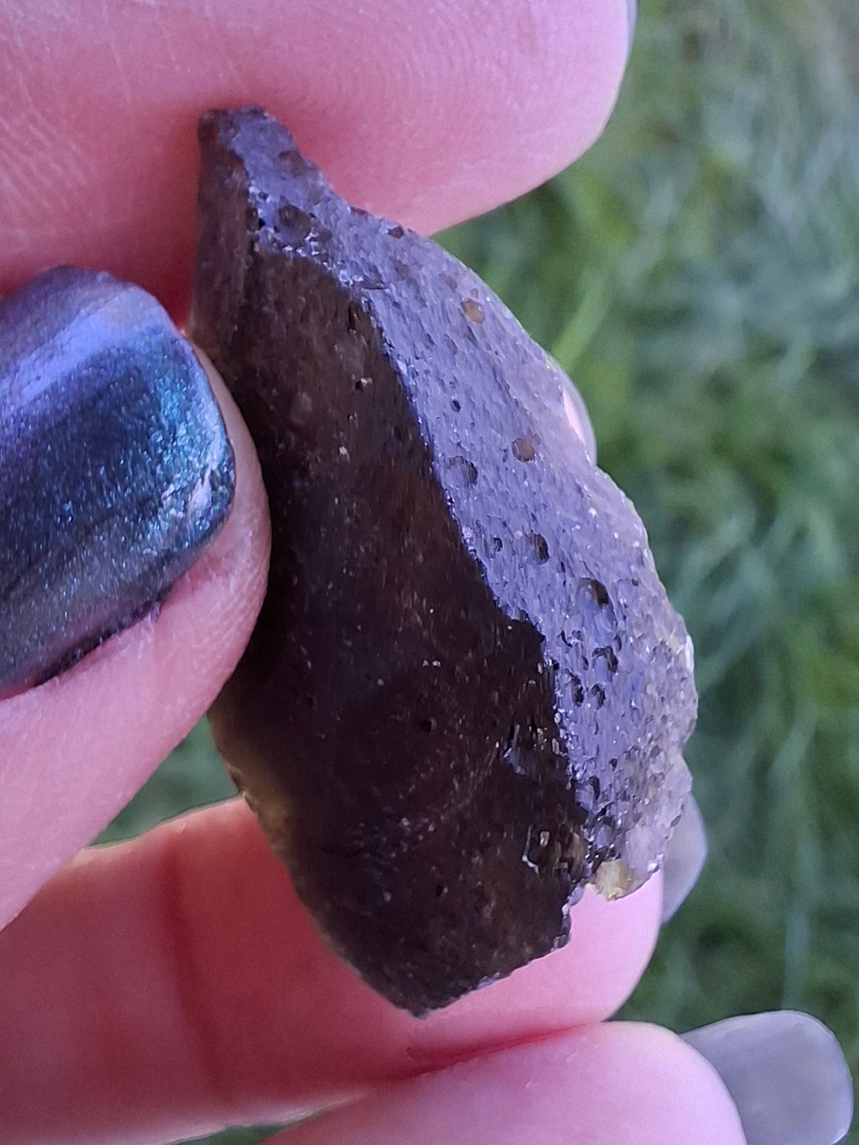 Moldavite Piece, JAKULE, 7.00g, Tektite (Ref: 1376)