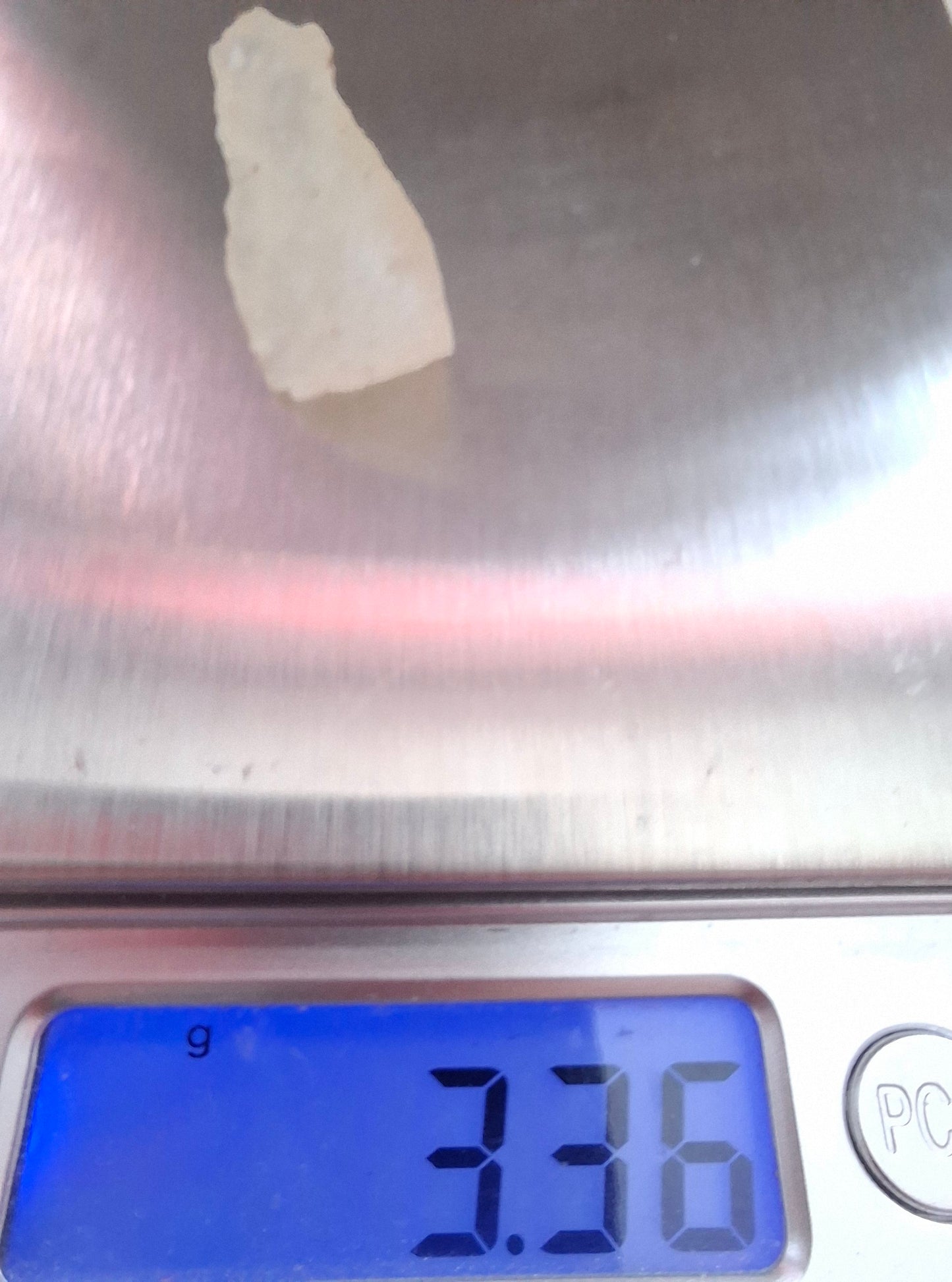 Libyan Desert Glass Piece, 3.36g, Tektite
