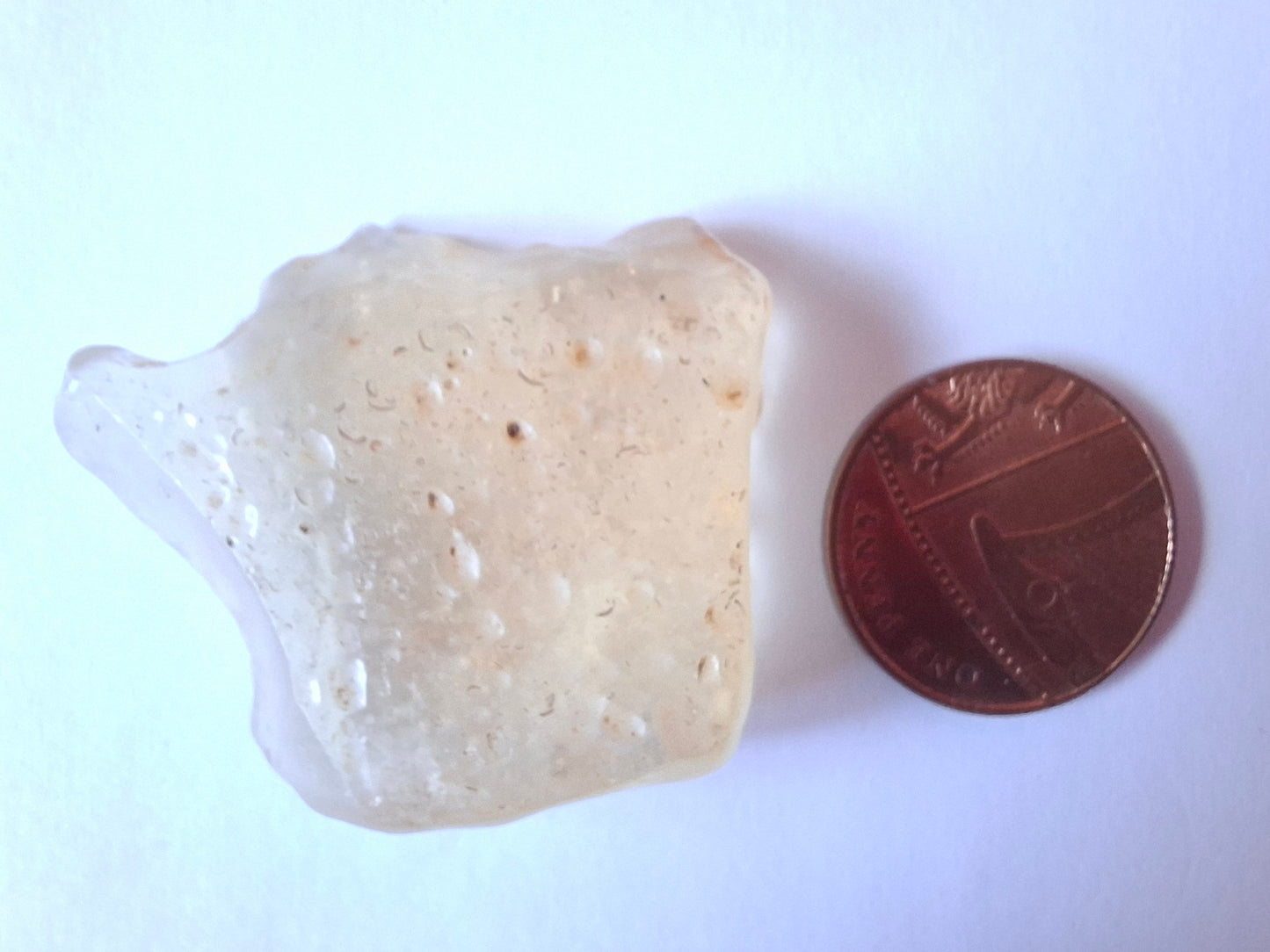 Libyan Desert Glass Piece, 15.20g, Tektite (Ref: LE276)