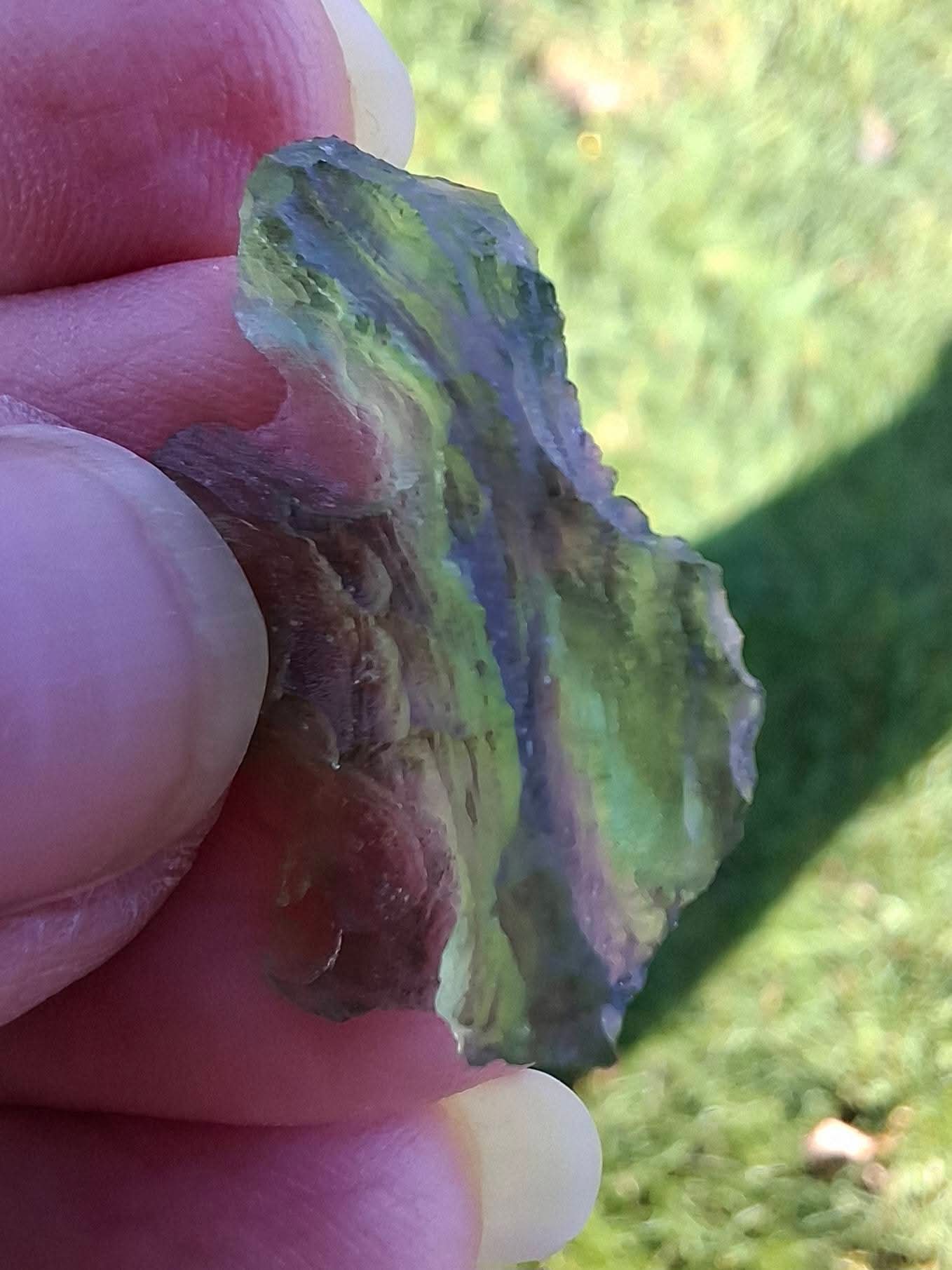 Moldavite Piece, PARYZ, 1.54g, Tektite (Ref: 1360)
