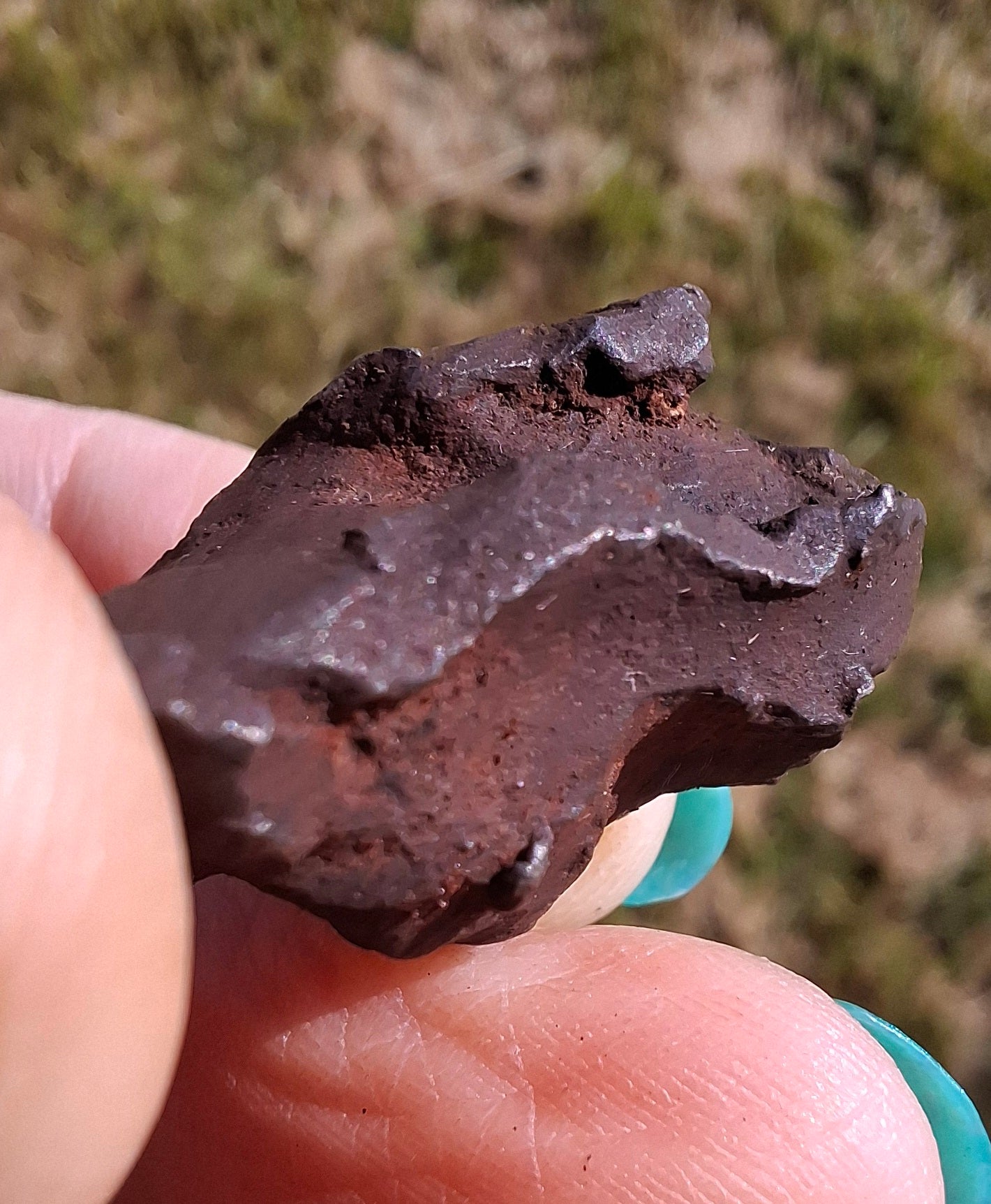 Gebel Kamil Iron Meteorite, 25.42g (Ref: K38)
