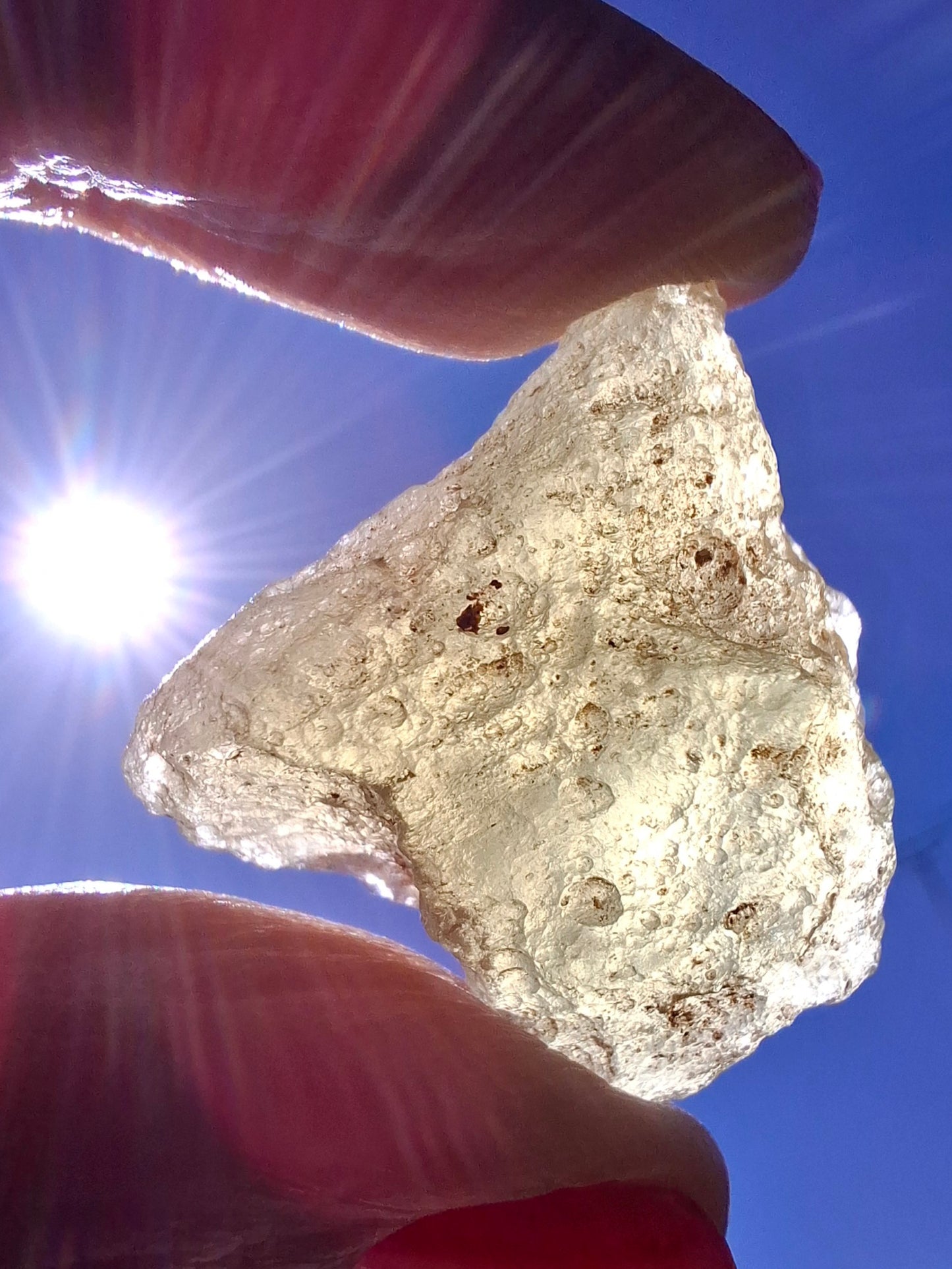 Libyan Desert Glass Piece, 10.15g, Tektite